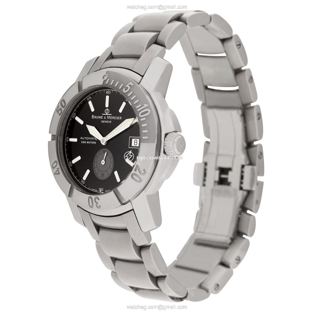 Baume & Mercier 65353 Capeland Automatic Male Stainless Steel Replica