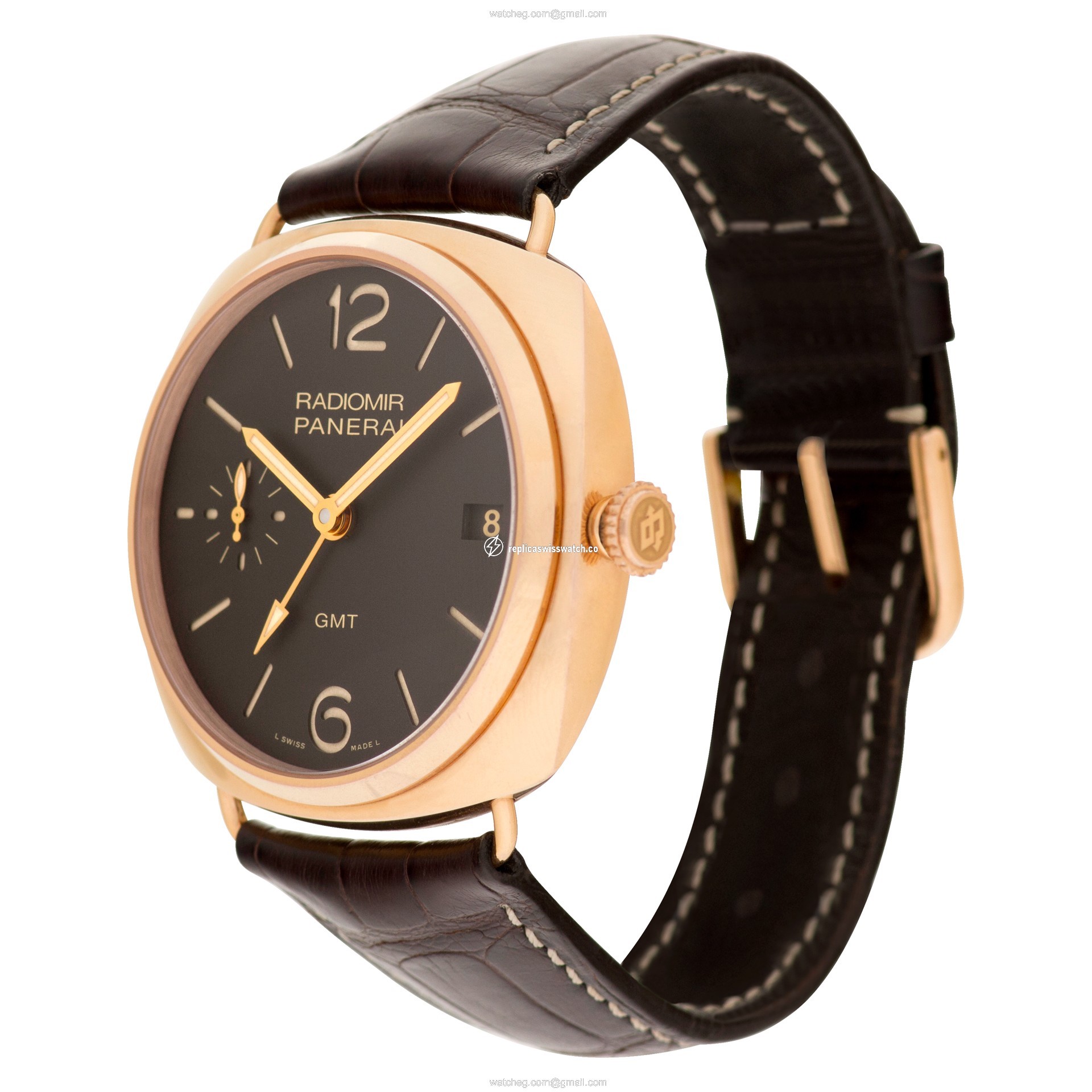 Panerai PAM00421 Radiomir Manual Male 18k rose gold Replica