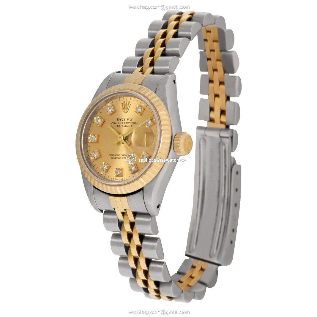 Rolex 69173 Datejust Automatic Female Stainless Steel Replica