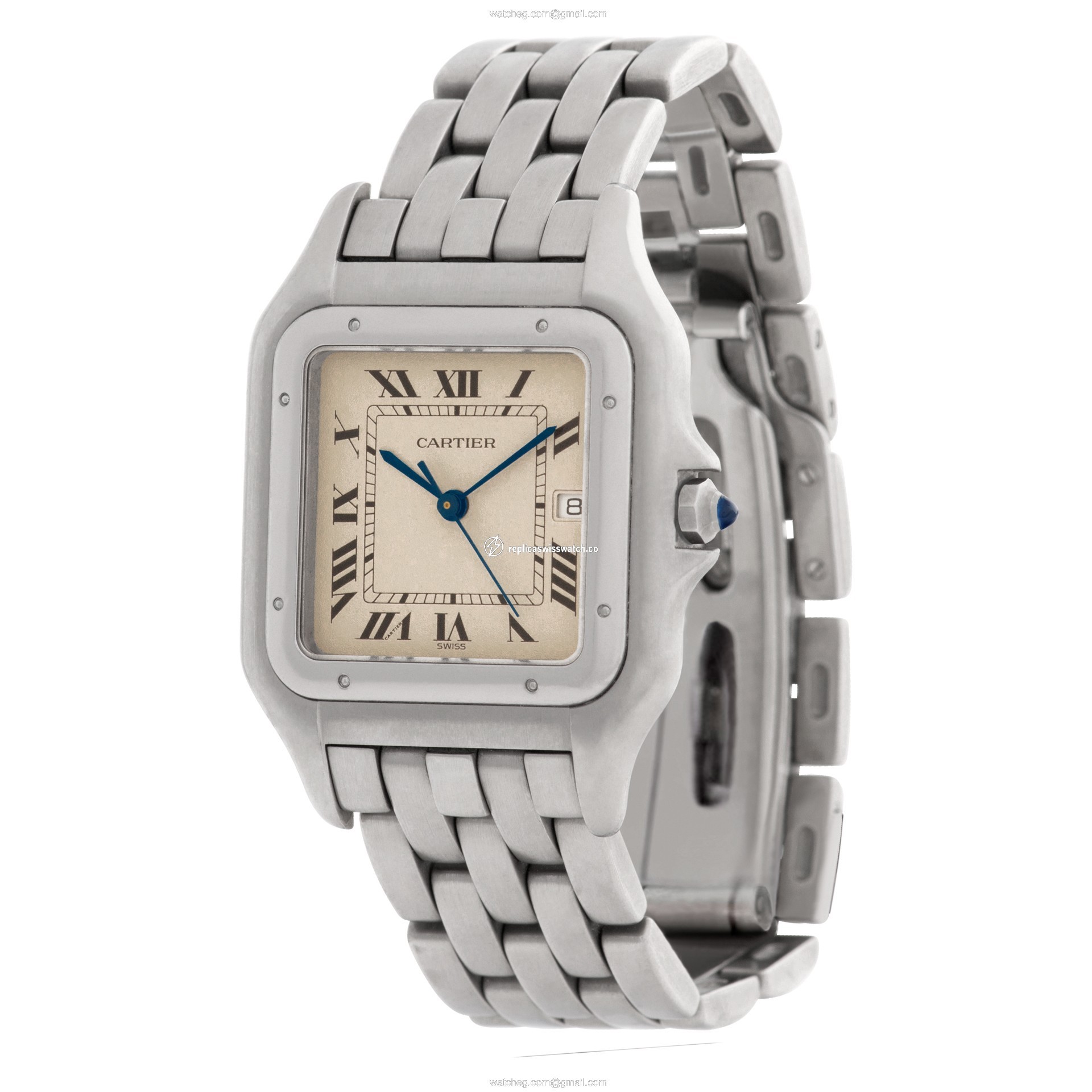 Cartier W25032P5 Panthere Quartz Male Stainless Steel Replica