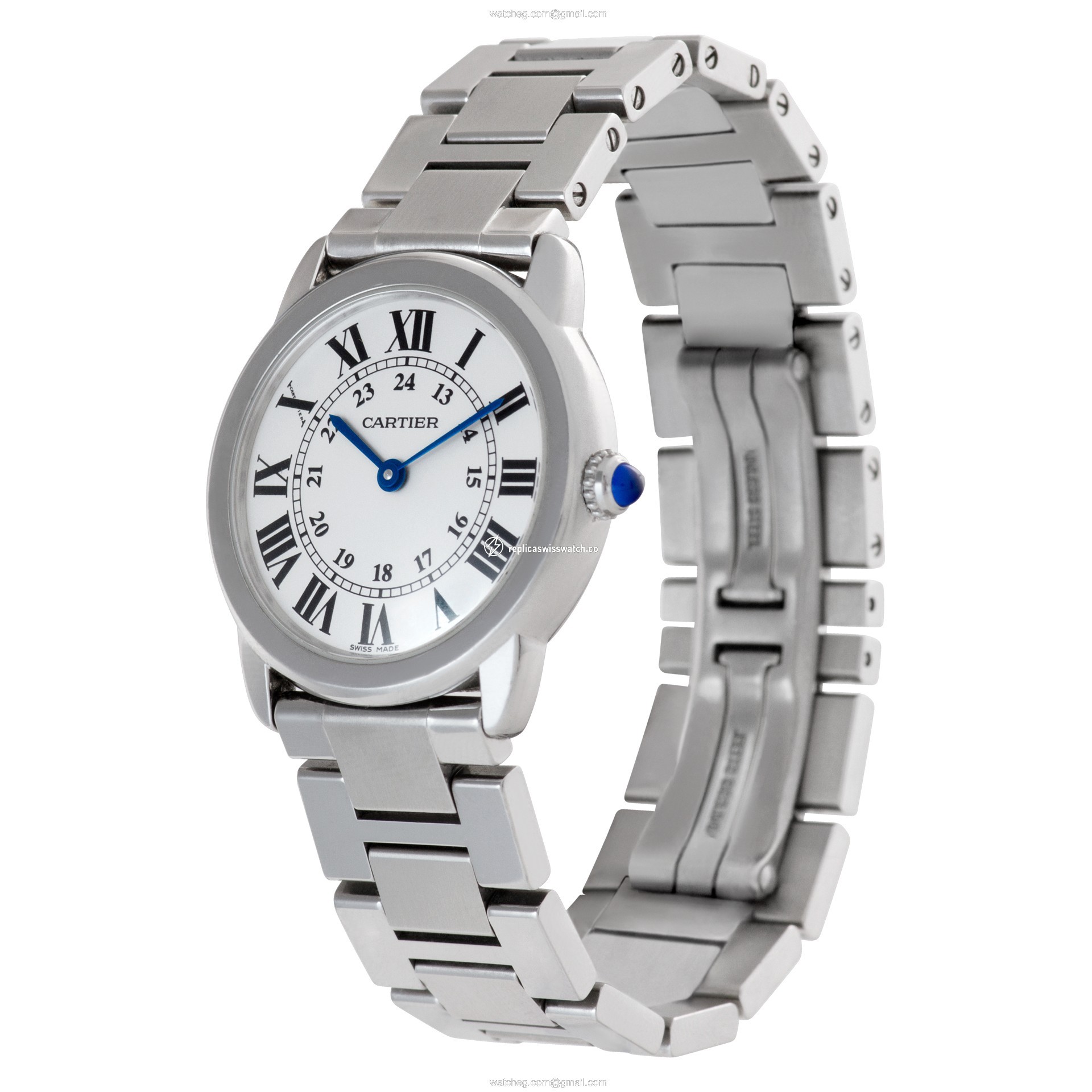 Cartier W6701004 Ronde Solo Quartz Female Stainless Steel Replica