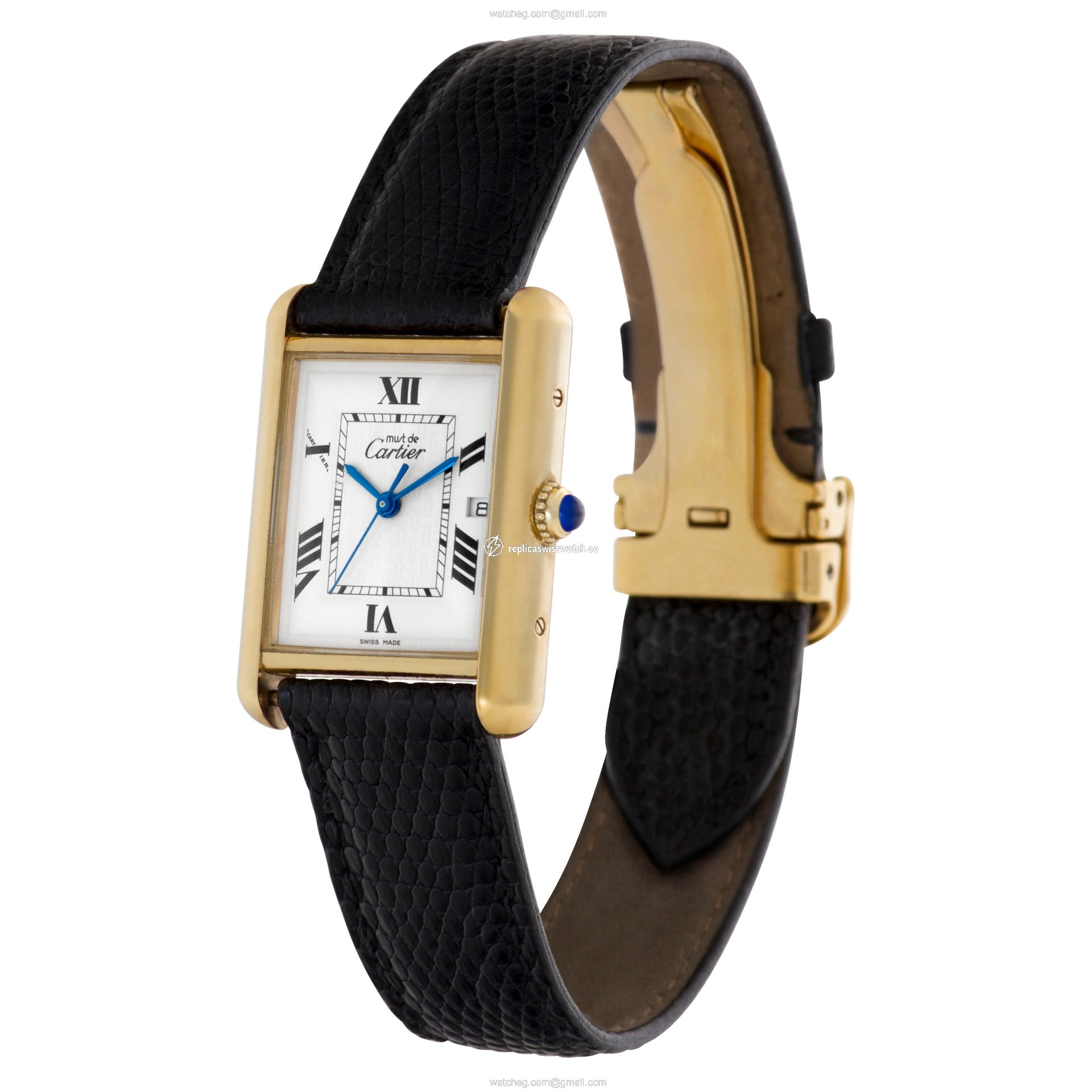 Cartier 067735PL Tank Vermeil Quartz Unisex Vermeil Replica