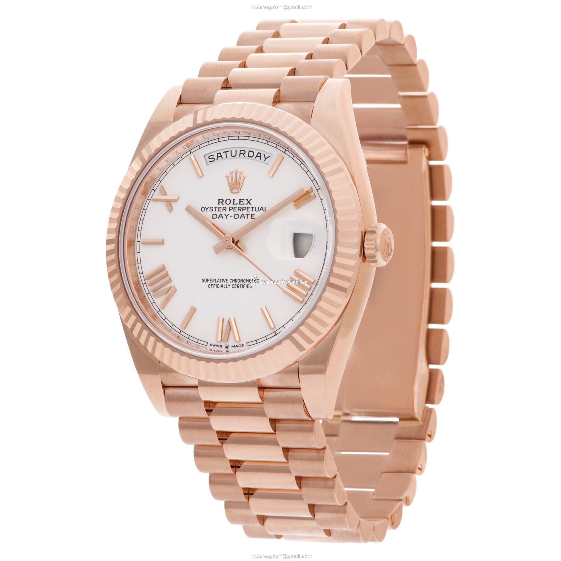 Rolex 228235 Day-Date 40 Automatic Unisex everose Replica