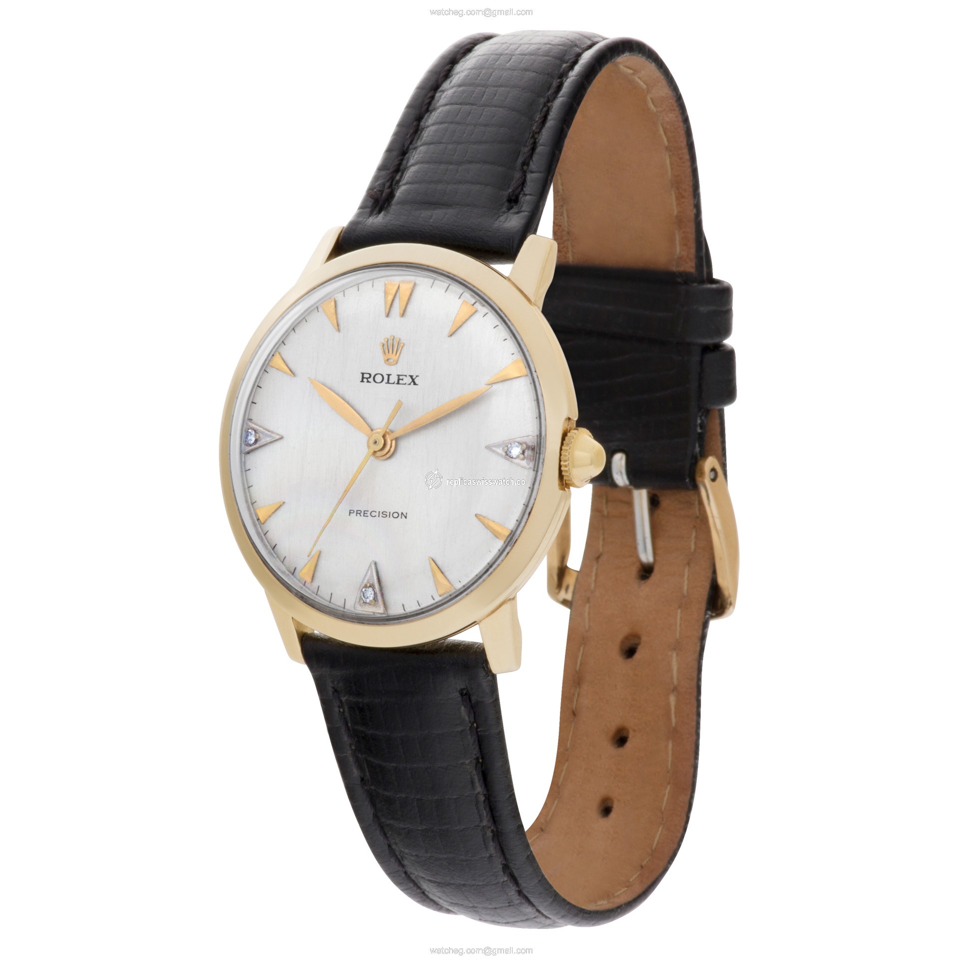 Rolex 17748 Precision Manual Unisex 14k yellow gold Replica