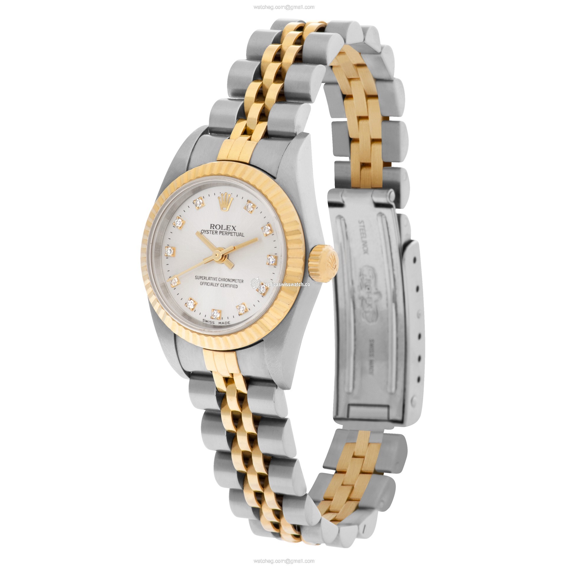 Rolex 76193 Oyster Perpetual Automatic Female Stainless Steel Replica