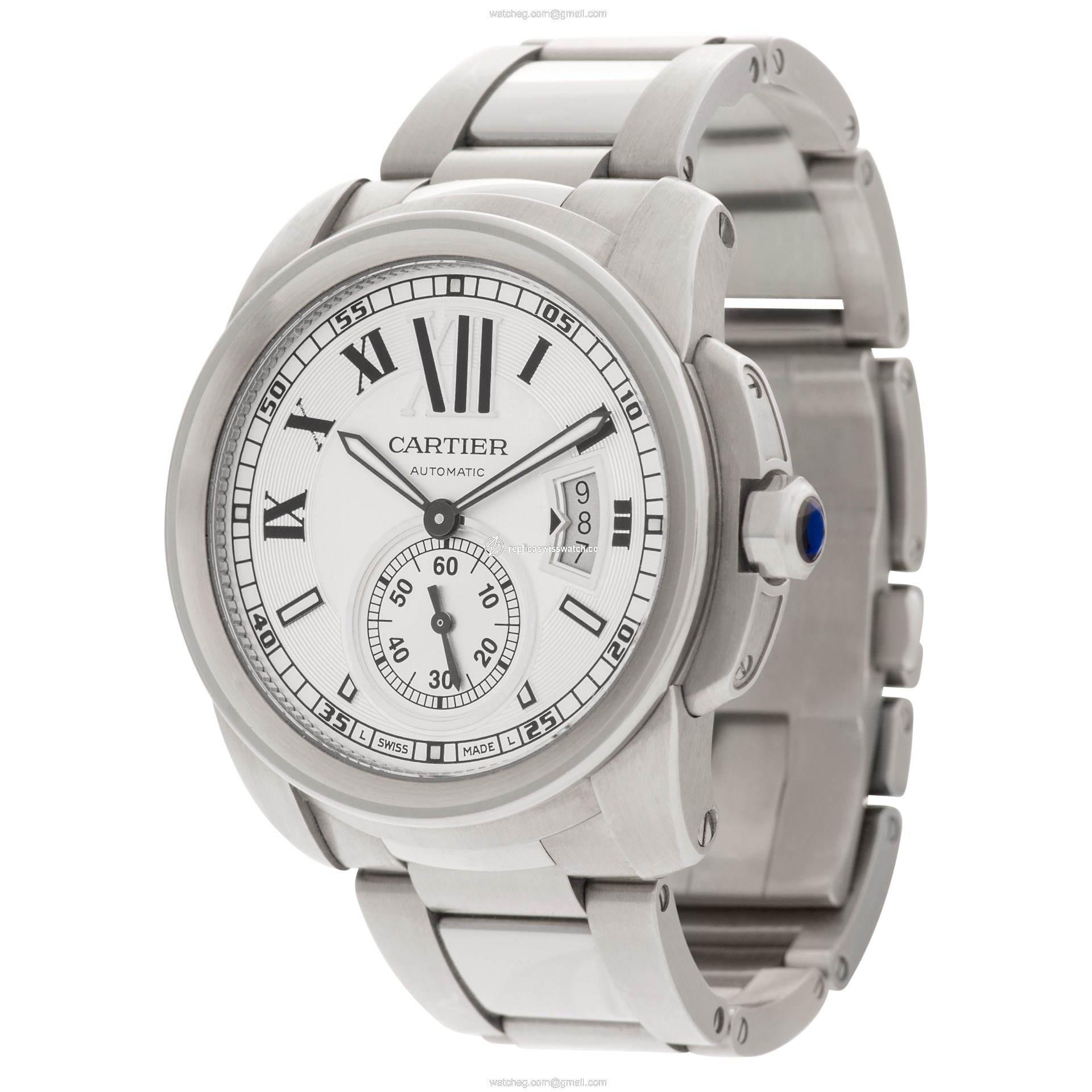 Cartier W7100015 Calibre Automatic Male Stainless Steel Replica