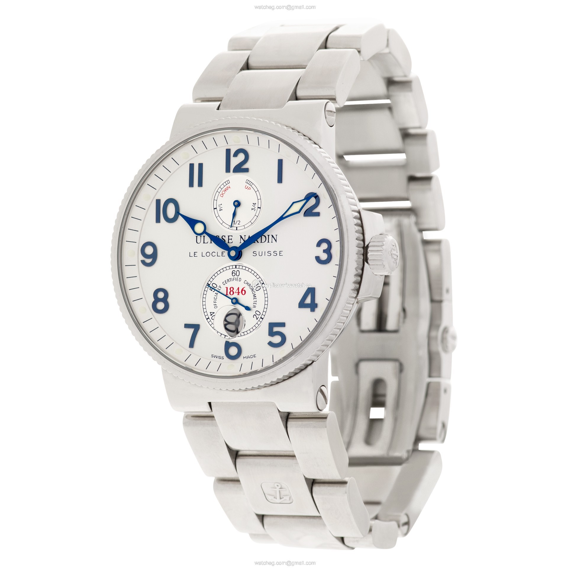 Ulysse Nardin 26366 Maxi Marine Automatic Male Stainless Steel Replica