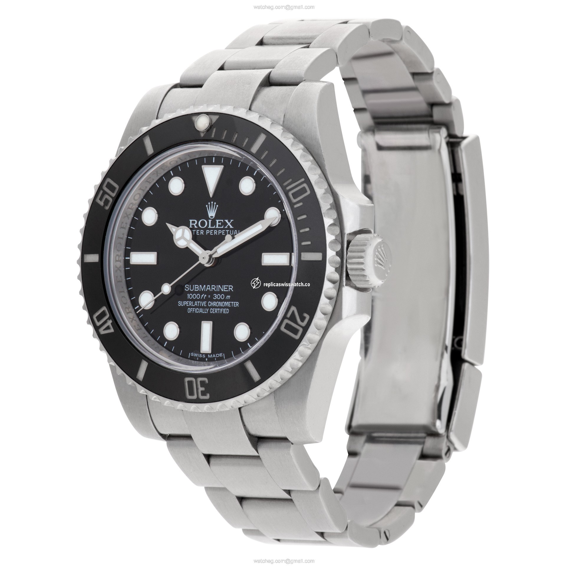 Rolex 114060 Submariner No Date Automatic Male Stainless Steel Replica