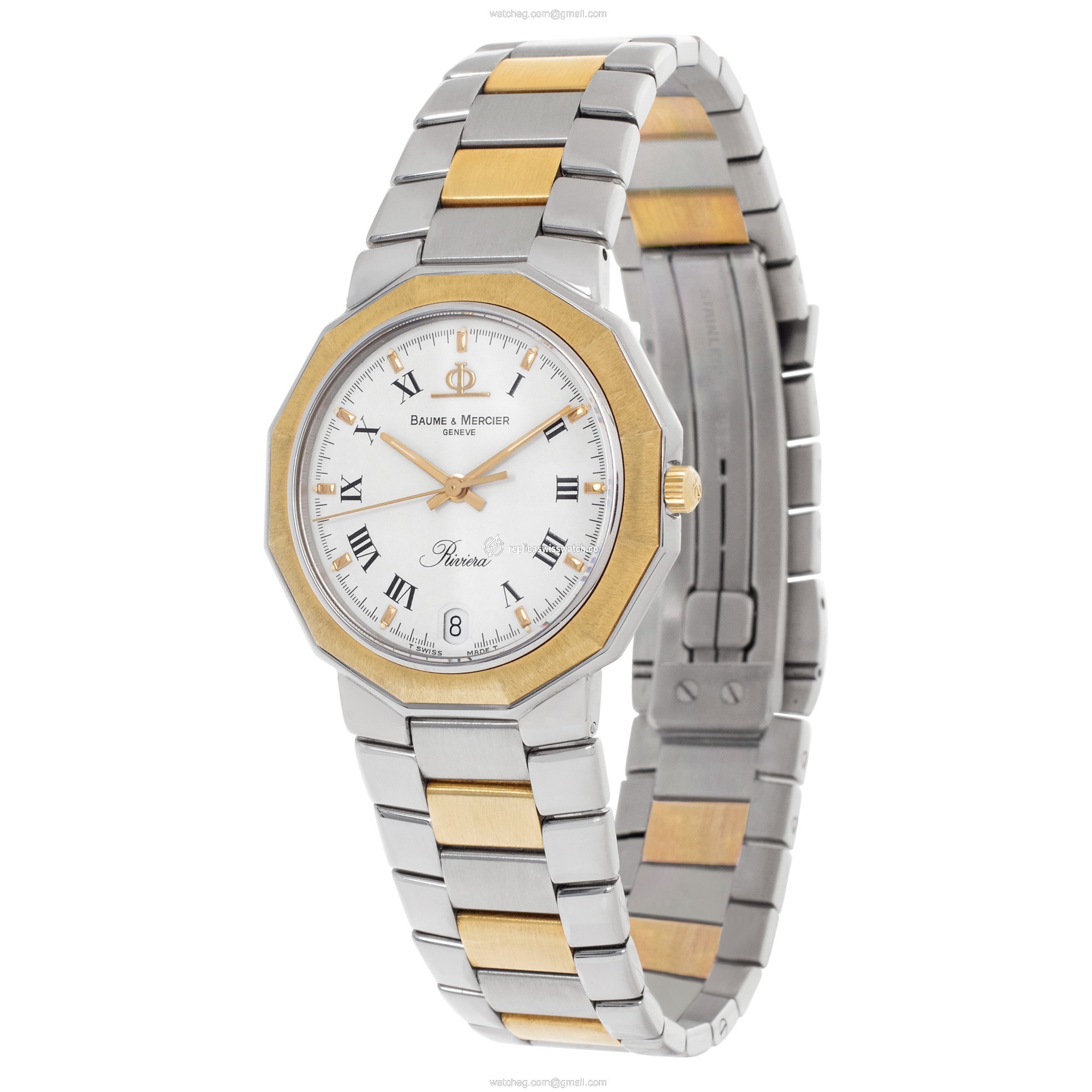 Baume & Mercier 5131.3 Riviera Quartz Male Stainless Steel Replica