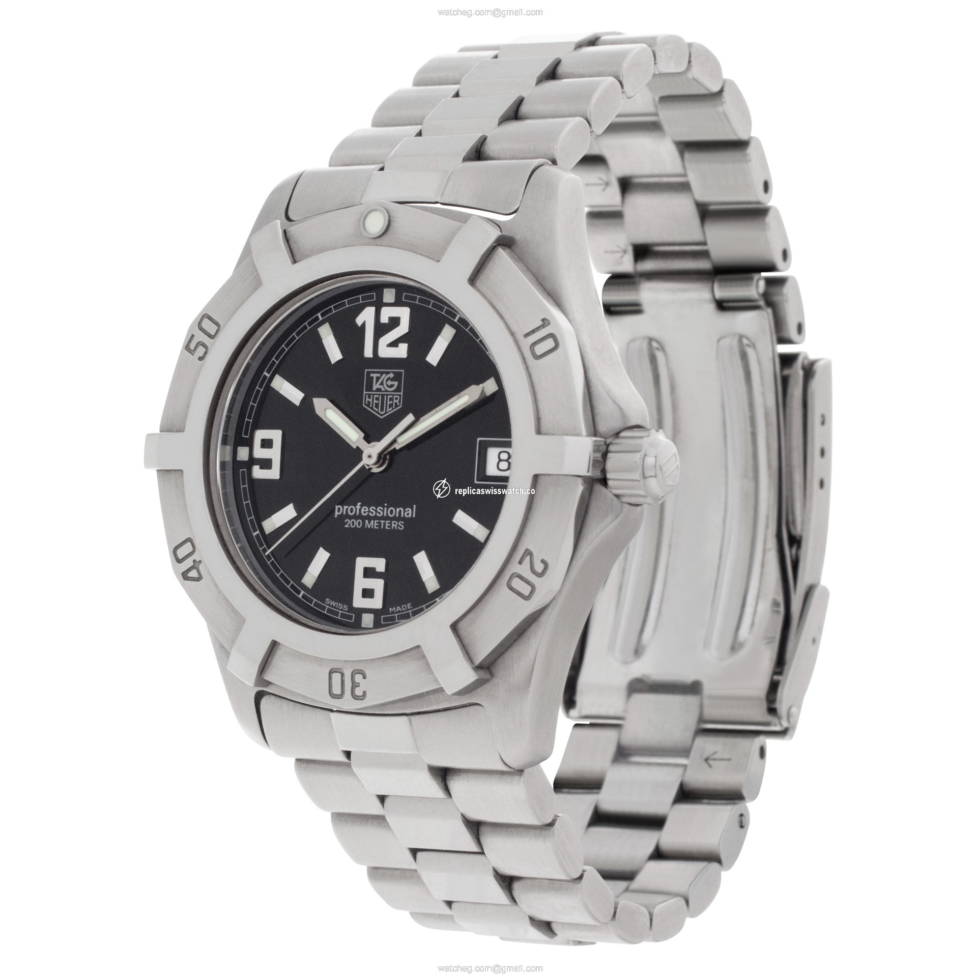 Tag Heuer WN1110 Professional Quartz Male Stainless Steel Watches Tag Heuer WN1110 Professional Quartz Male Stainless Steel Watches