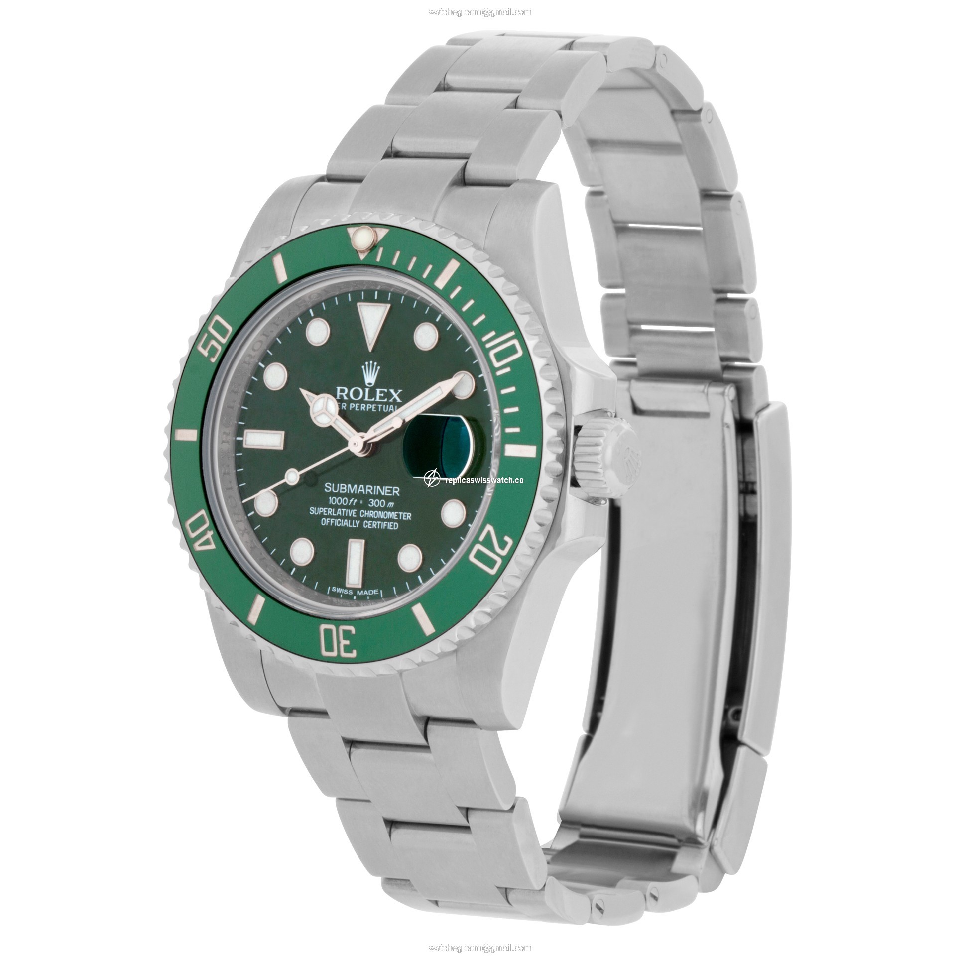Rolex 116610LV Submariner Hulk Automatic Male Stainless Steel Replica