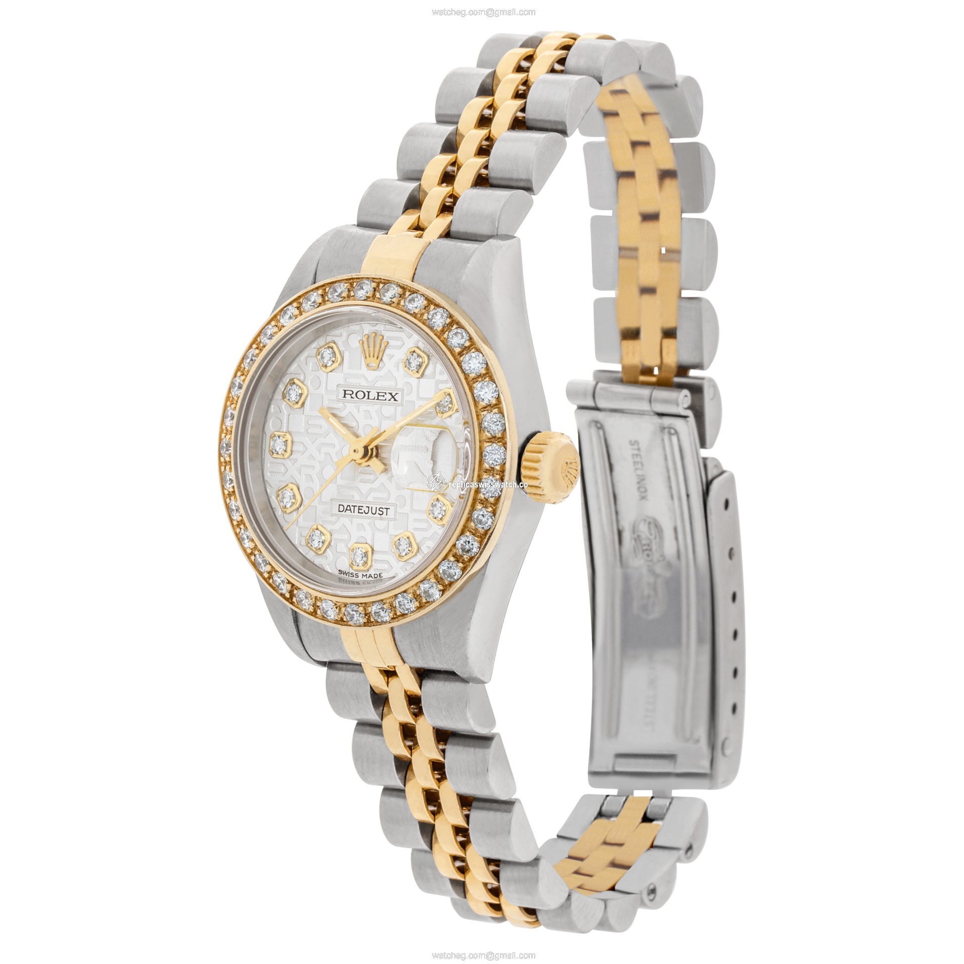 Rolex 79173 Datejust Automatic Female 18k gold & Stainless Steel Replica