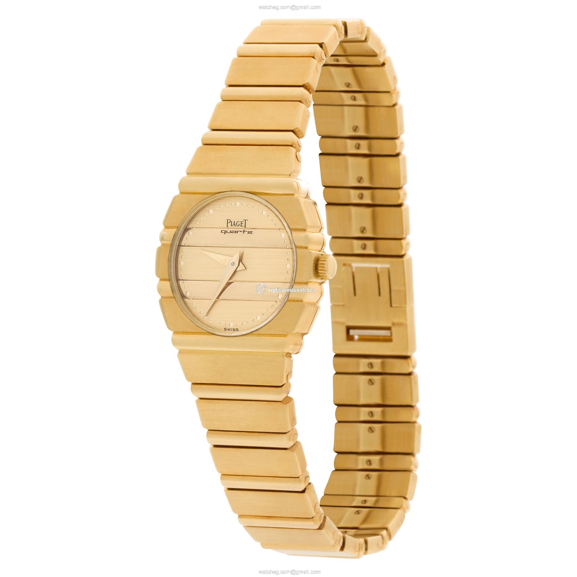 Piaget 861 C 701 Polo Quartz Female 18k yellow gold Replica