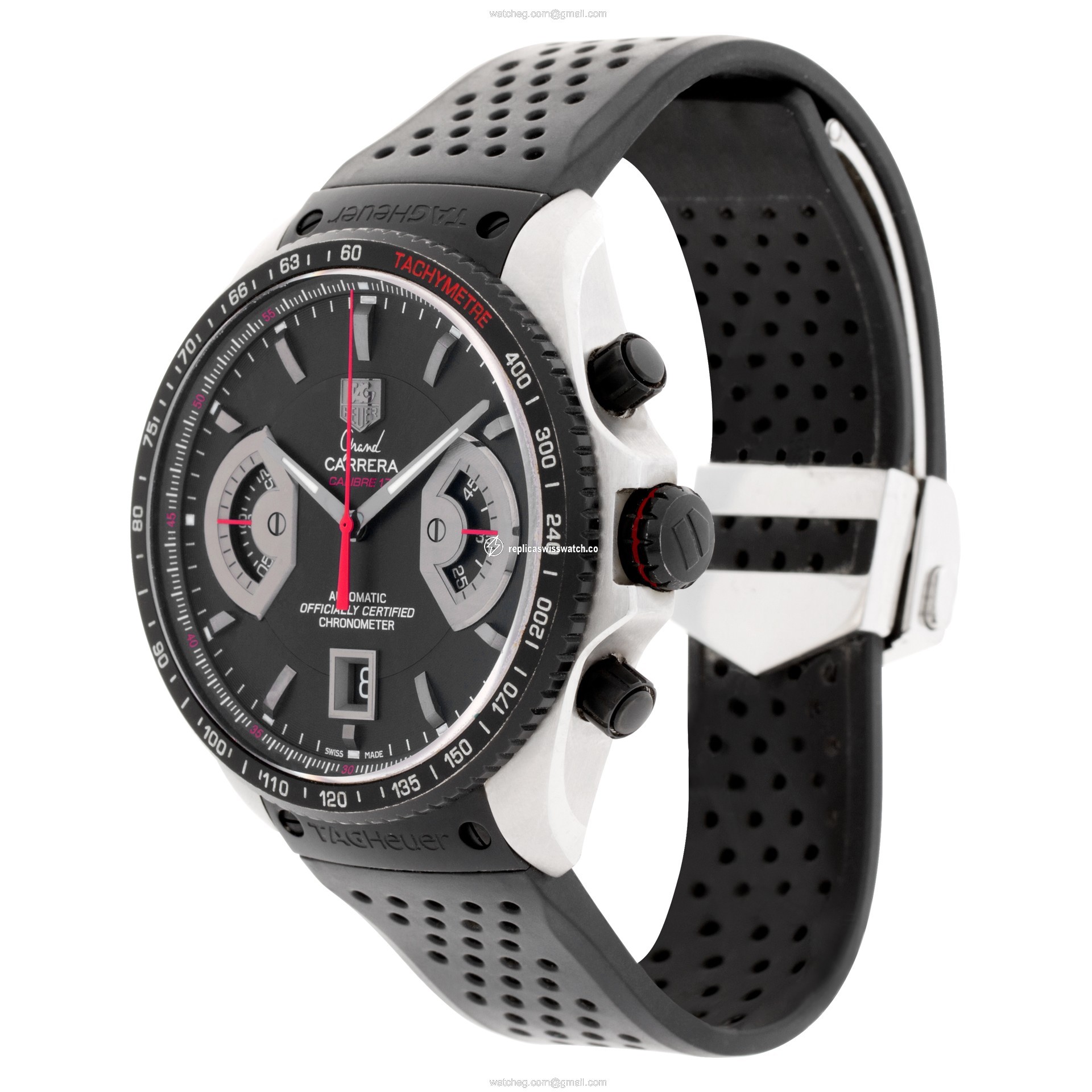 Tag Heuer CAV511C.FT6016 Grand Carrera Automatic Male Stainless Steel Watches Tag Heuer CAV511C.FT6016 Grand Carrera Automatic Male Stainless Steel Watches