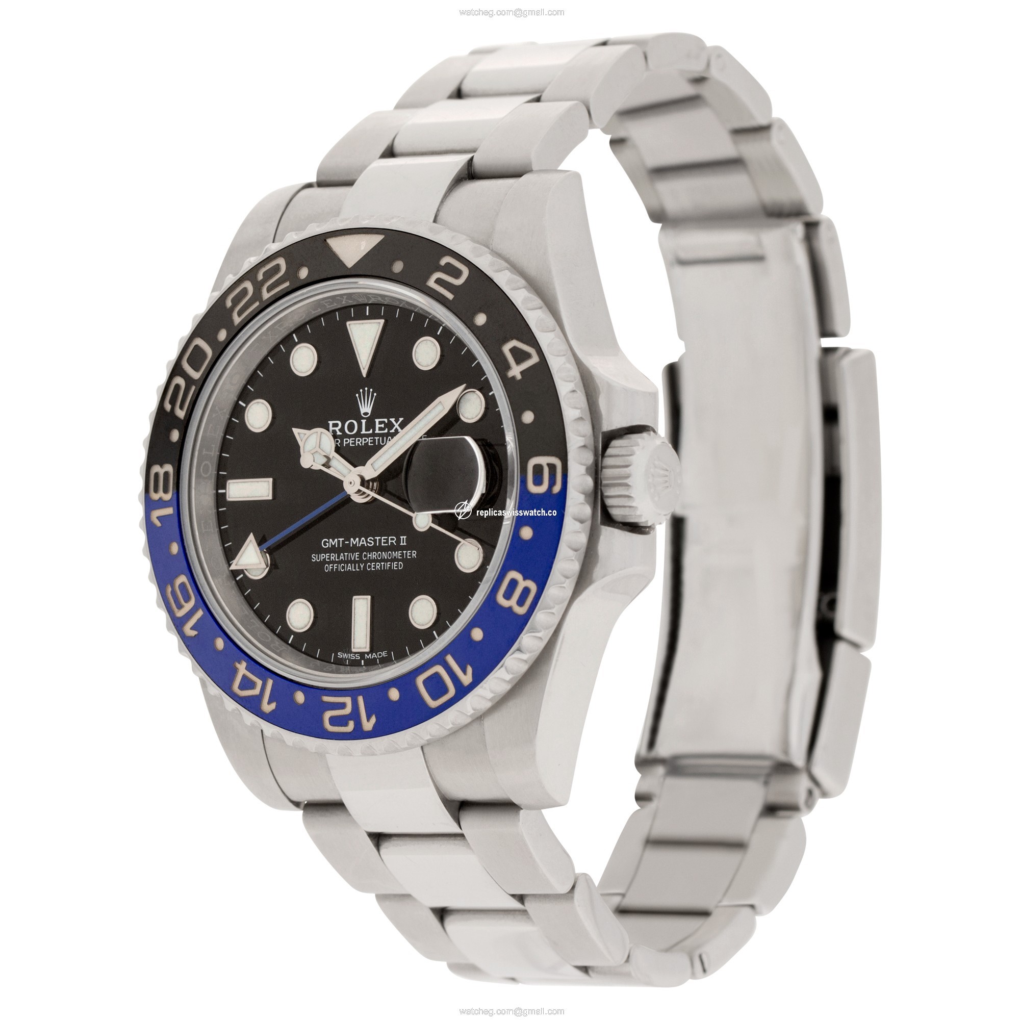 Rolex 116710 GMT Master II Batman Automatic Male Stainless Steel Replica