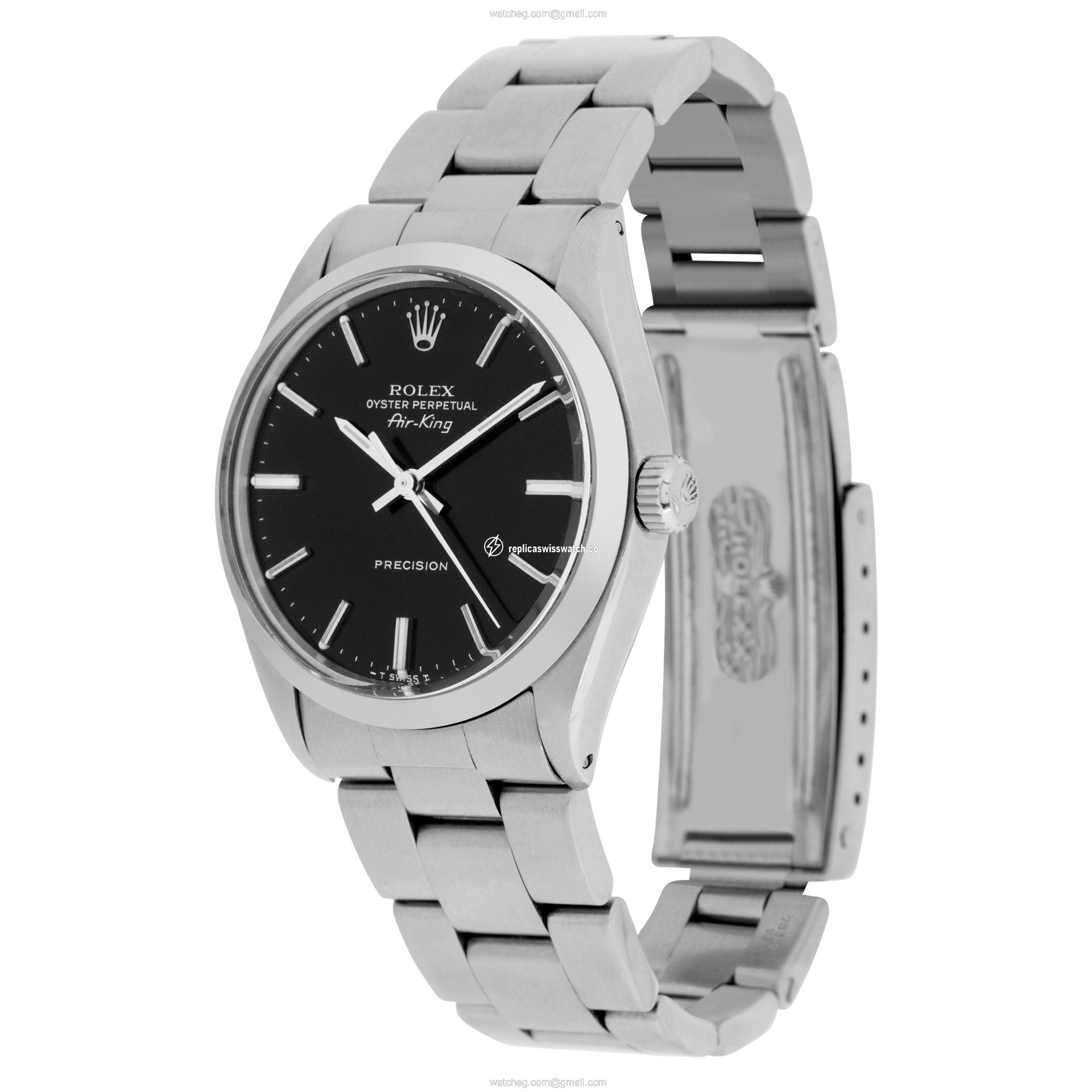 Rolex 5500/1002 Air King Automatic Unisex Stainless Steel Replica