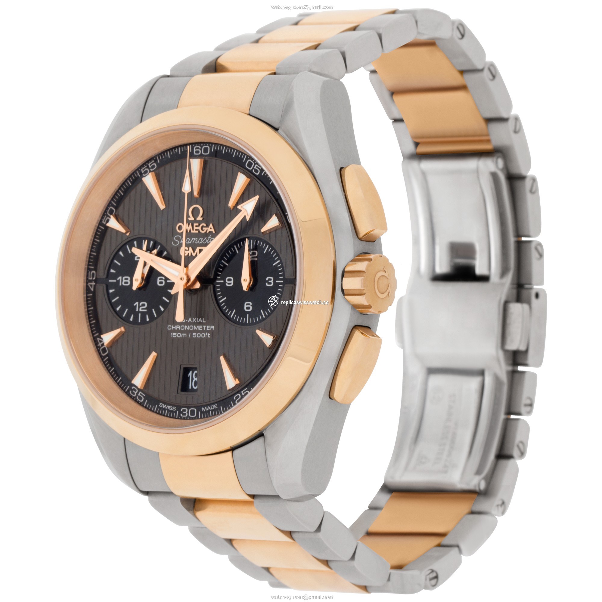 Omega 231.20.43.52.06.001 Seamaster Aqua Terra Automatic Male stainless steel & rose gold Replica