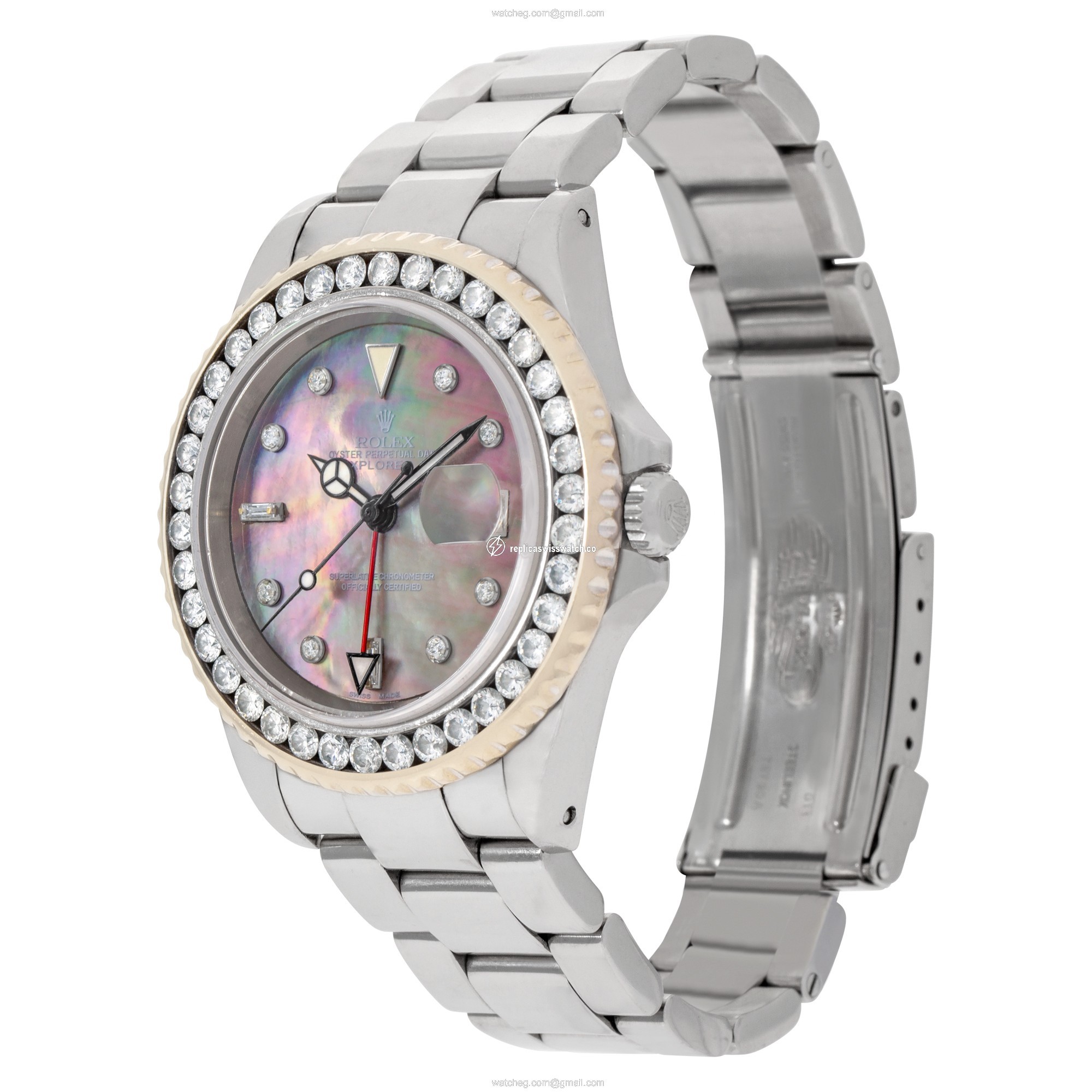 Rolex 16570 Explorer II Automatic Male Stainless Steel Replica