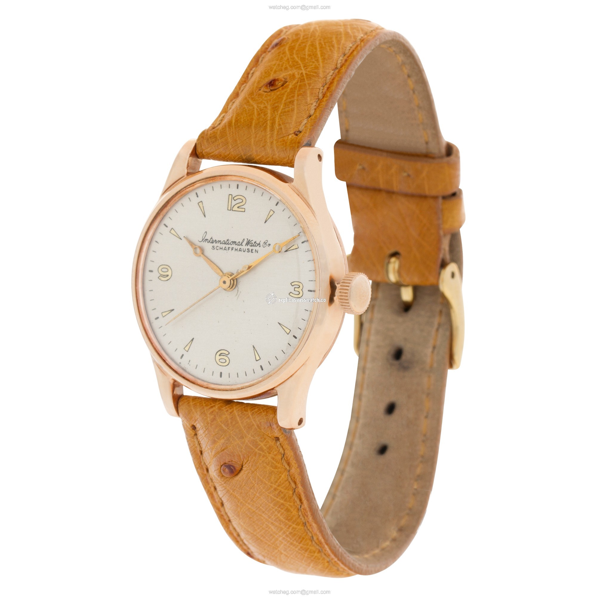 IWC IWC 3519  Manual Female 14k Pink Gold Replica