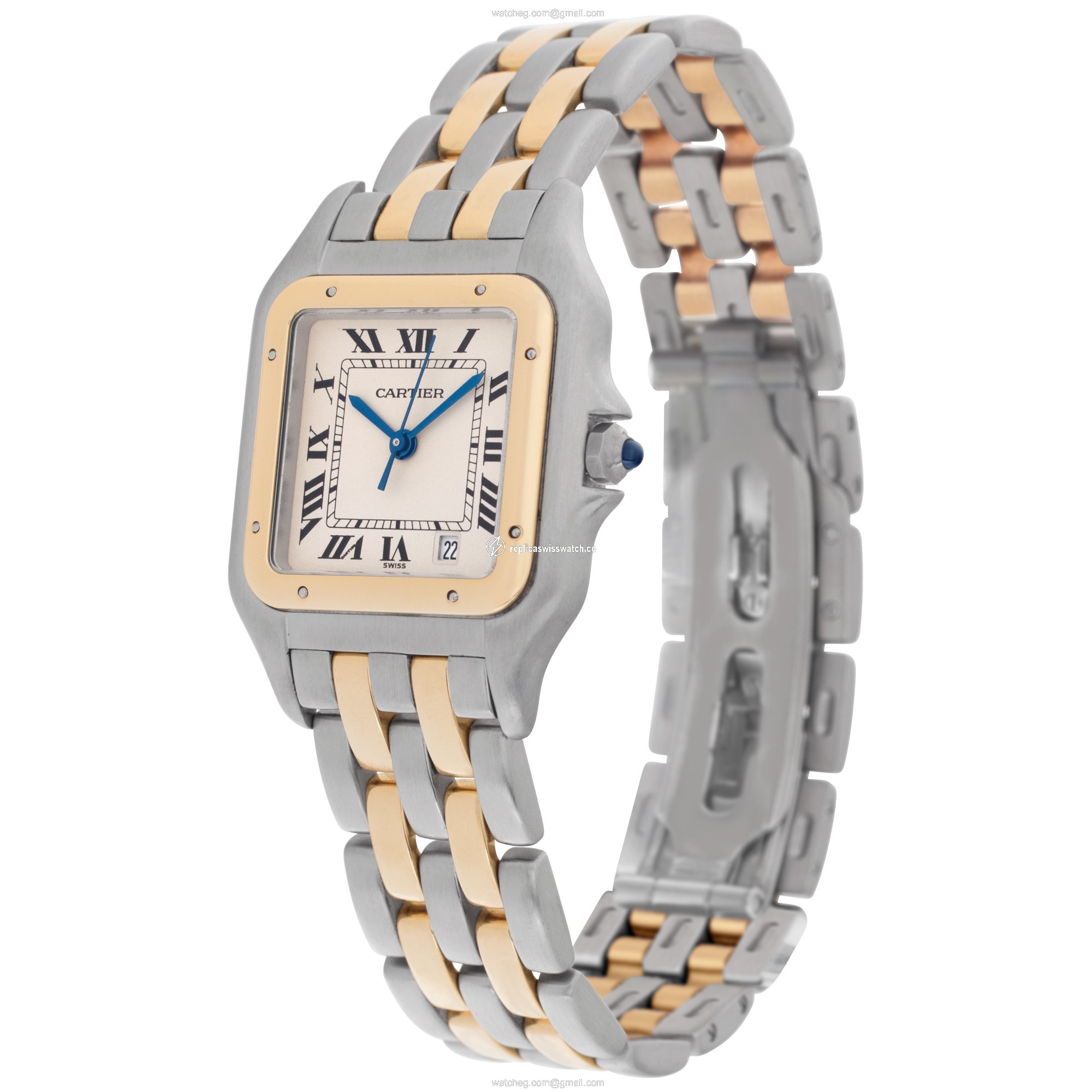 Cartier W2PN0007 Panthere Quartz Unisex Stainless Steel Replica