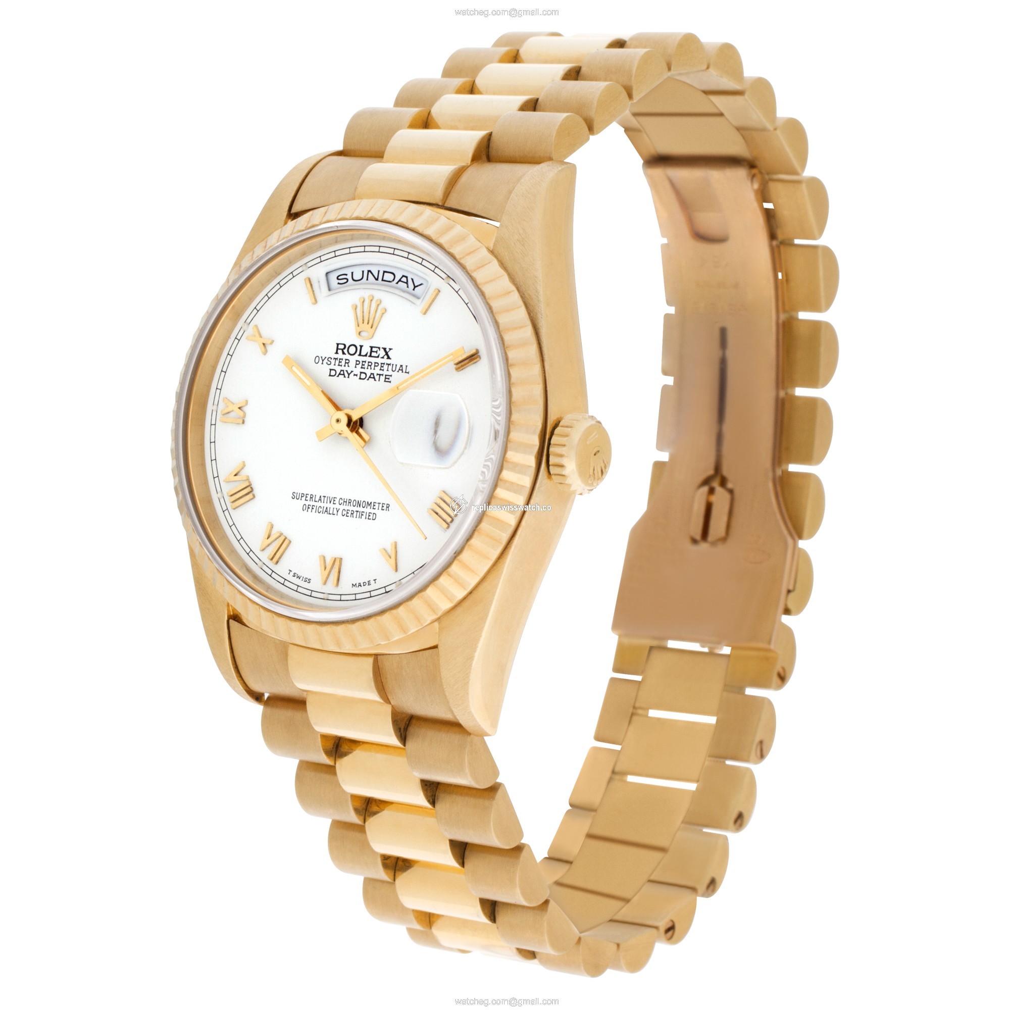 Rolex 18238 Day-Date Automatic Male 18k yellow gold Replica