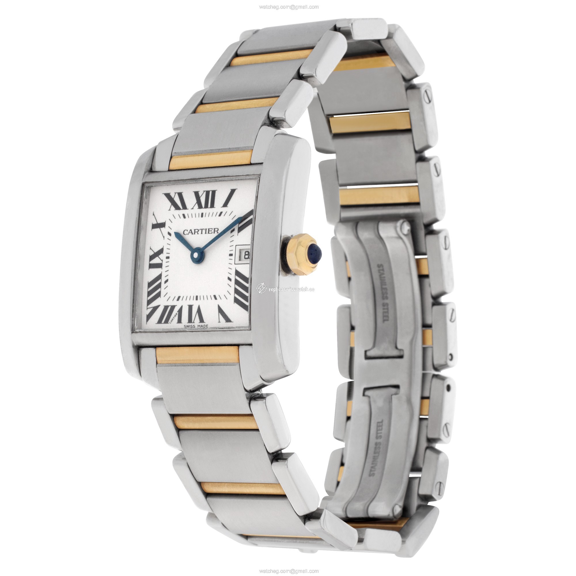 Cartier W524899 Tank Francaise Quartz Unisex Stainless Steel Replica