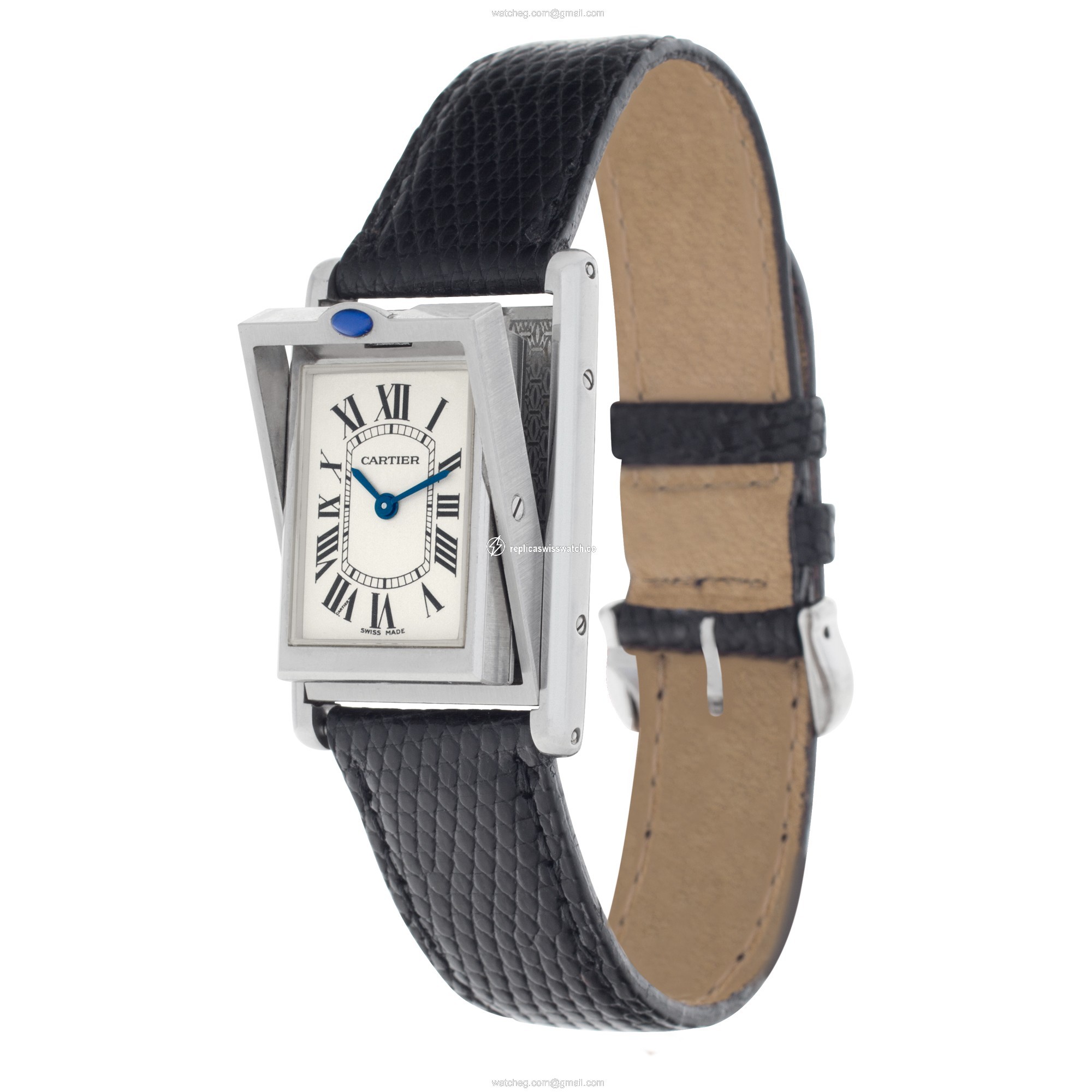 Cartier w1016730 Basculante Quartz Male Stainless Steel Replica