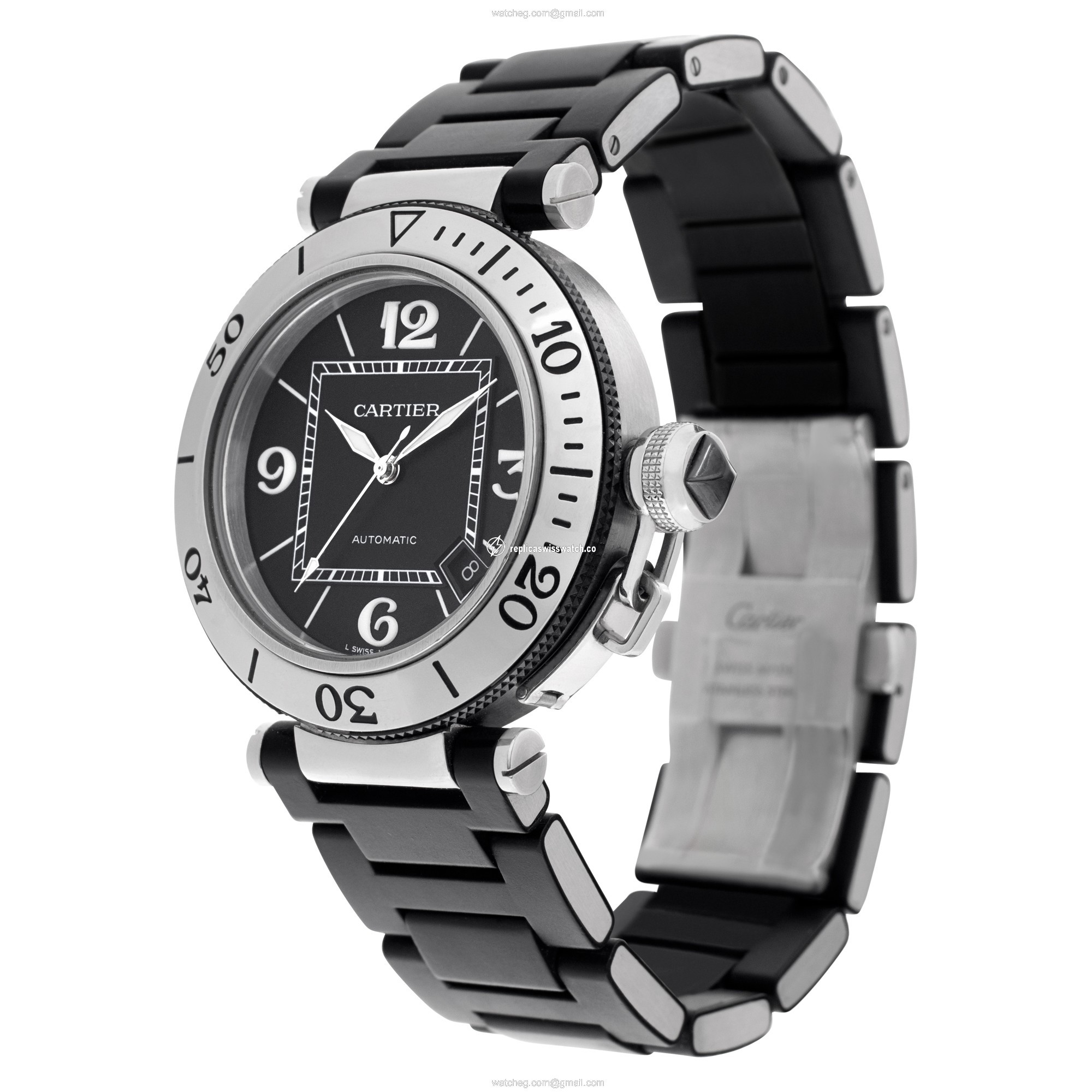 Cartier W31077U2 Pasha Automatic Male Stainless Steel Replica