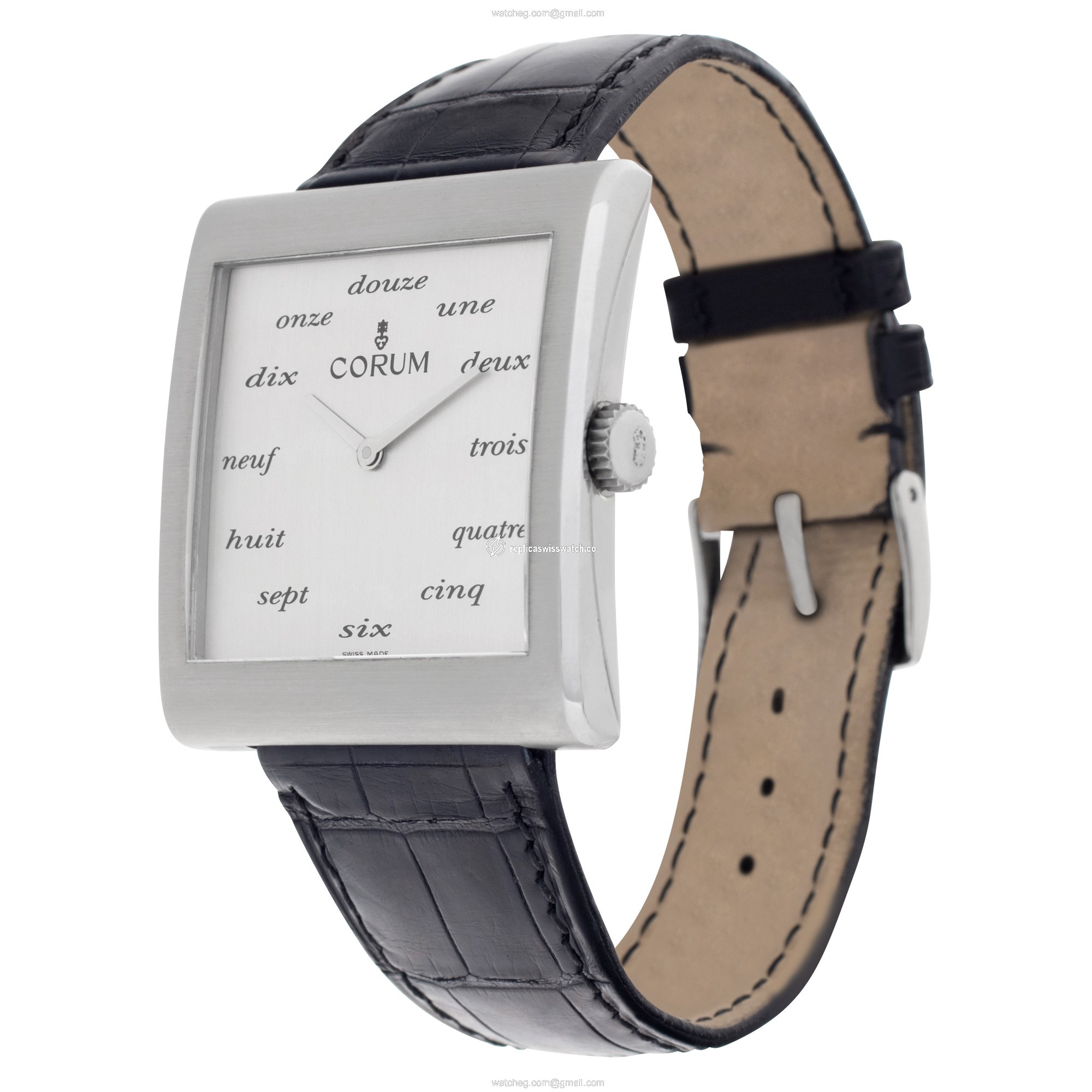 Corum 157.181.20 Buckingham Manual Male Stainless Steel Replica