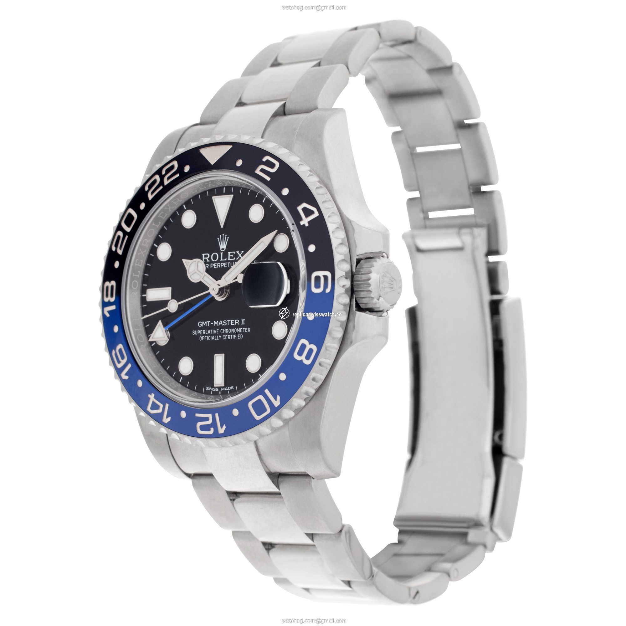 Rolex 116710BLNR GMT Master II Batman Automatic Male Stainless Steel Replica