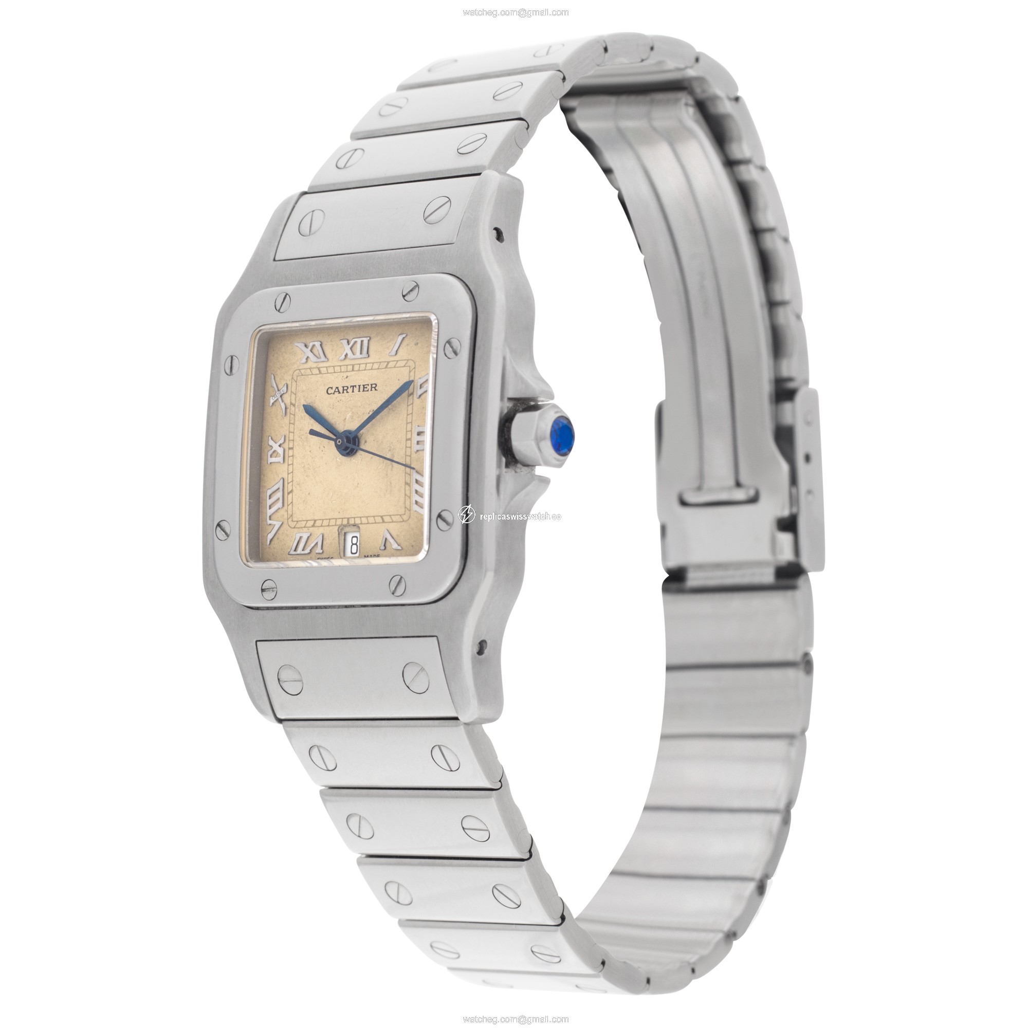 Cartier W20025D6/1564 Santos Quartz Female Stainless Steel Replica