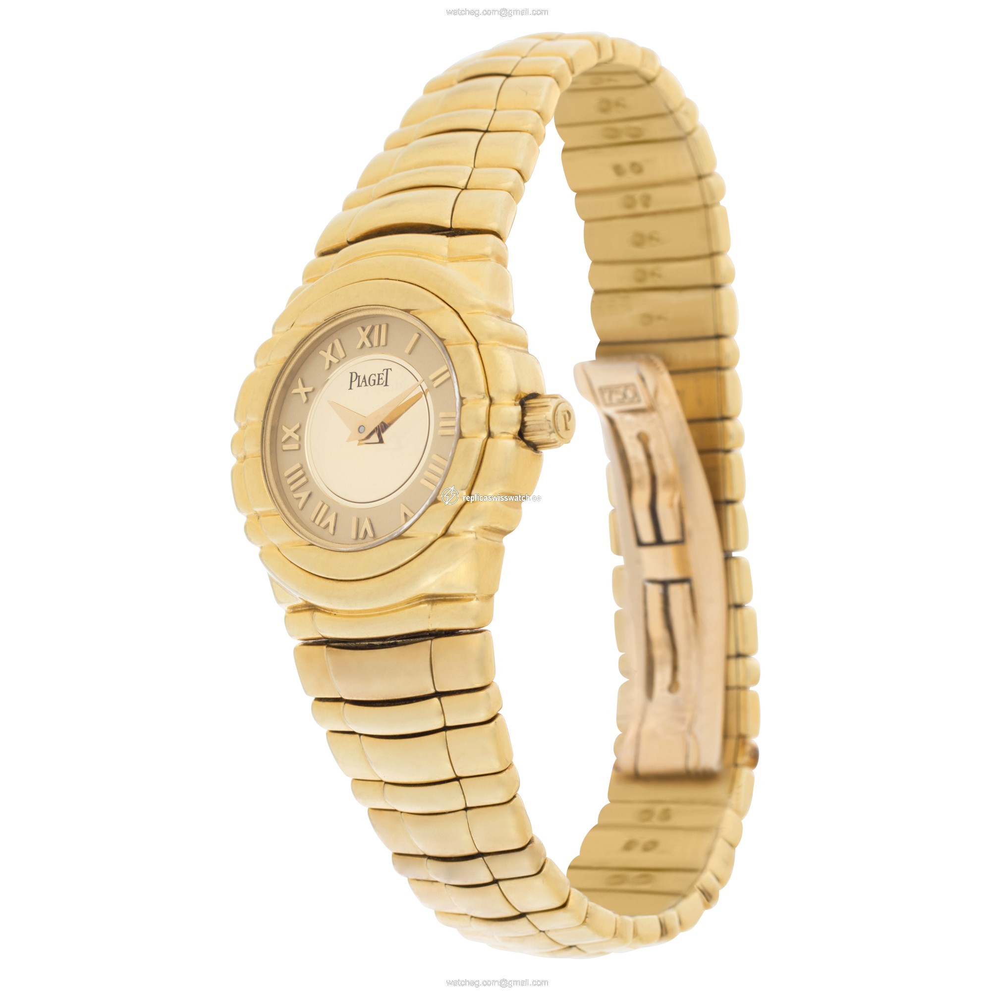 Piaget 16031M401D Tanagra Quartz Female 18k yellow gold Replica