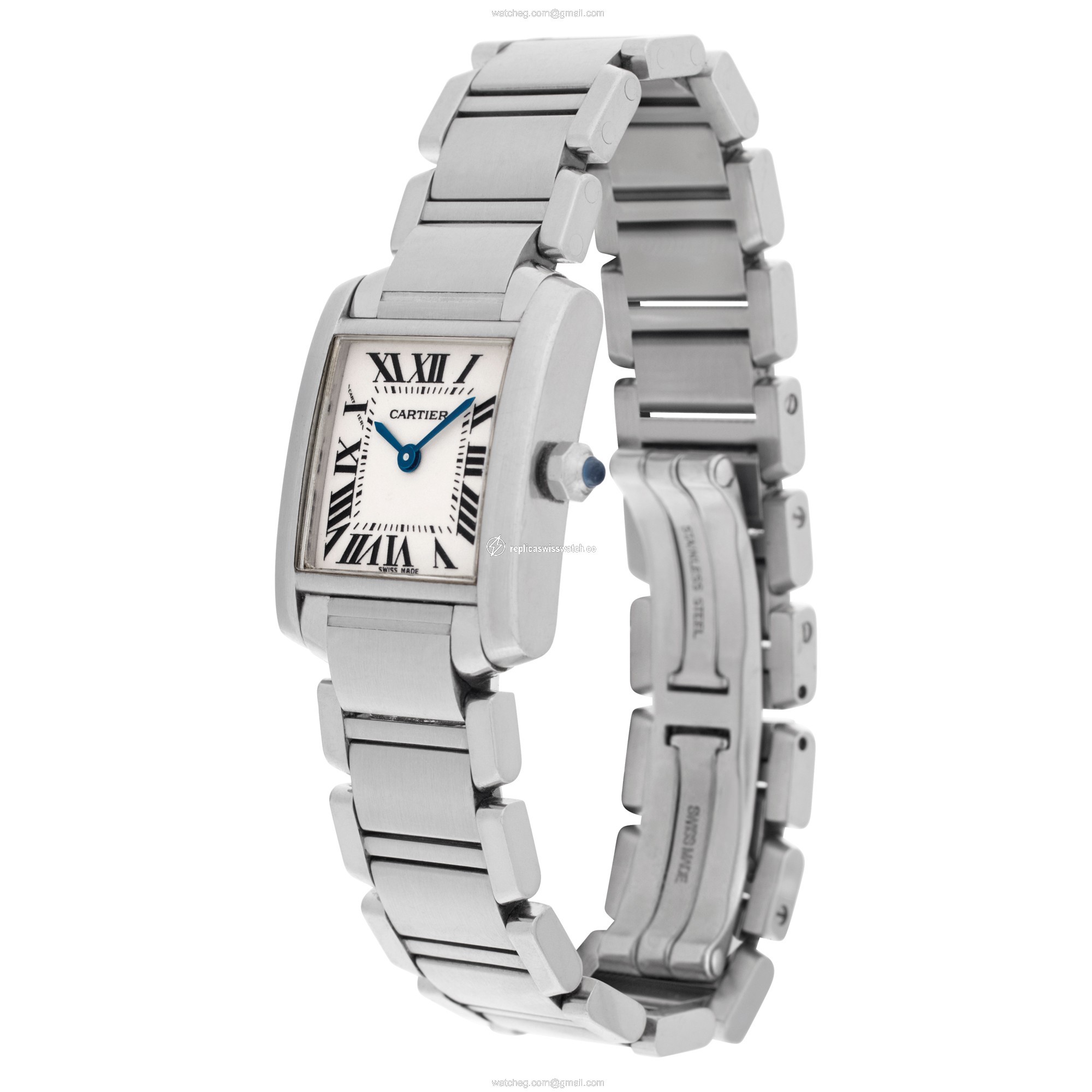 Cartier W51008q3 Tank Francaise Quartz Female Stainless Steel Replica