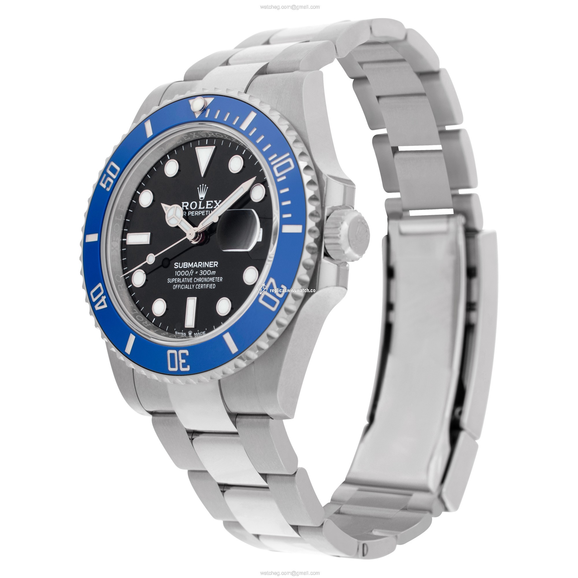 Rolex 126619LB Submariner Automatic Male 18k White Gold Replica