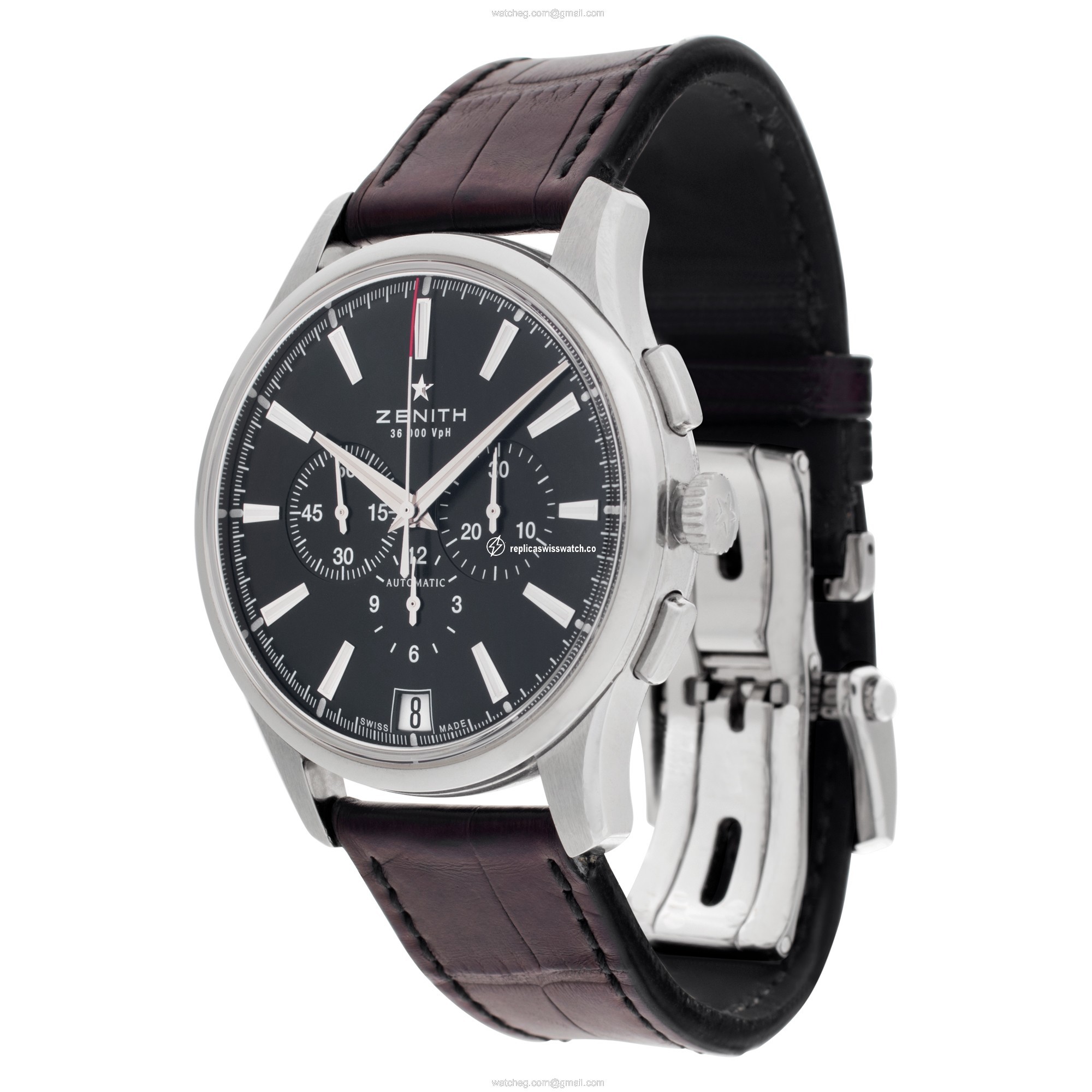 Zenith 03.2110.400/22.C493 El Primero Automatic Male Stainless Steel Replica