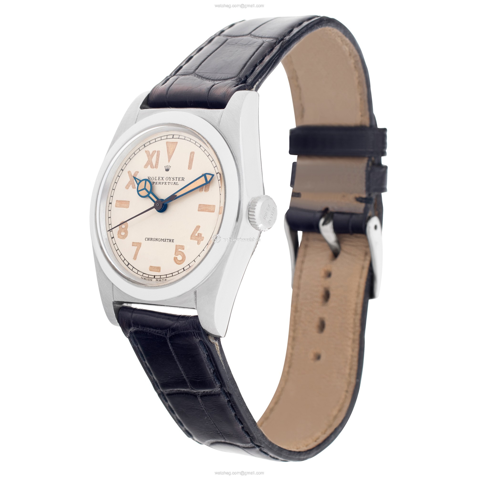 Rolex 2940 Bubble Back Automatic Unisex Stainless Steel Replica