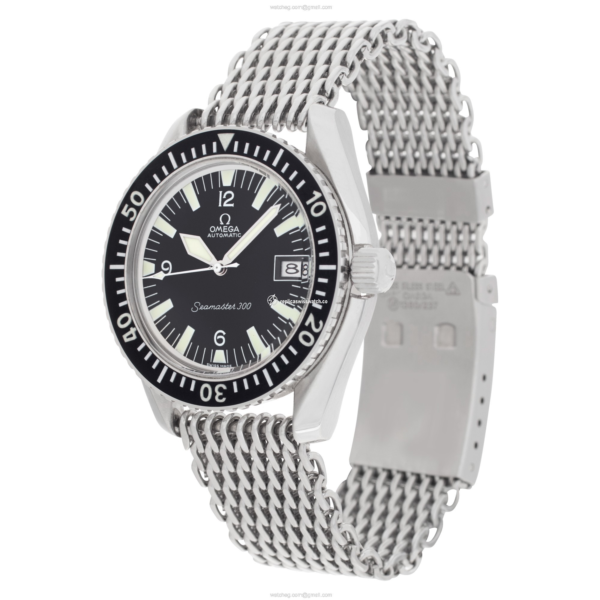 Omega 166.0324 Seamaster Automatic Male Stainless Steel Watches Omega 166.0324 Seamaster Automatic Male Stainless Steel Watches