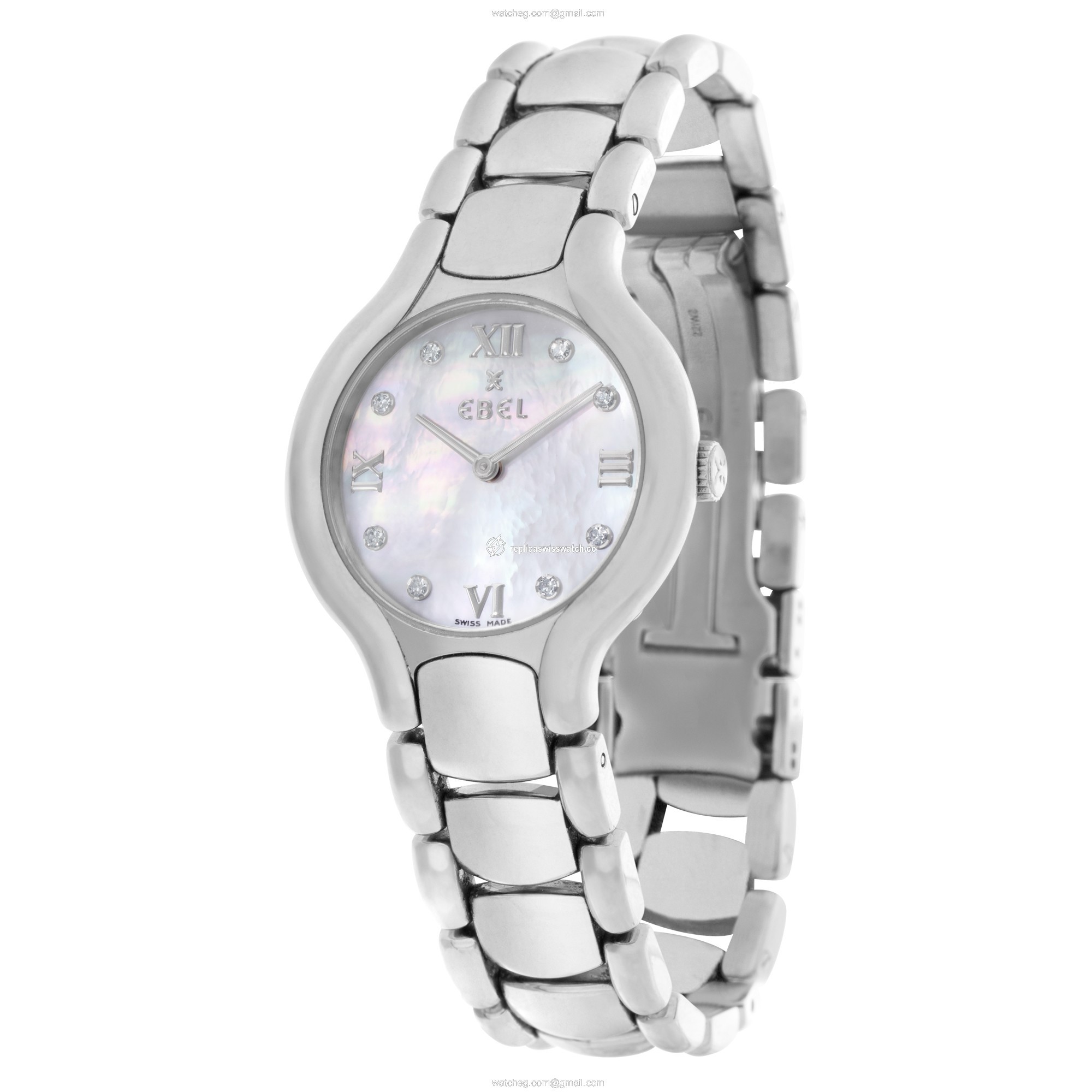 Ebel E9157421 Beluga Quartz Female Stainless Steel Replica