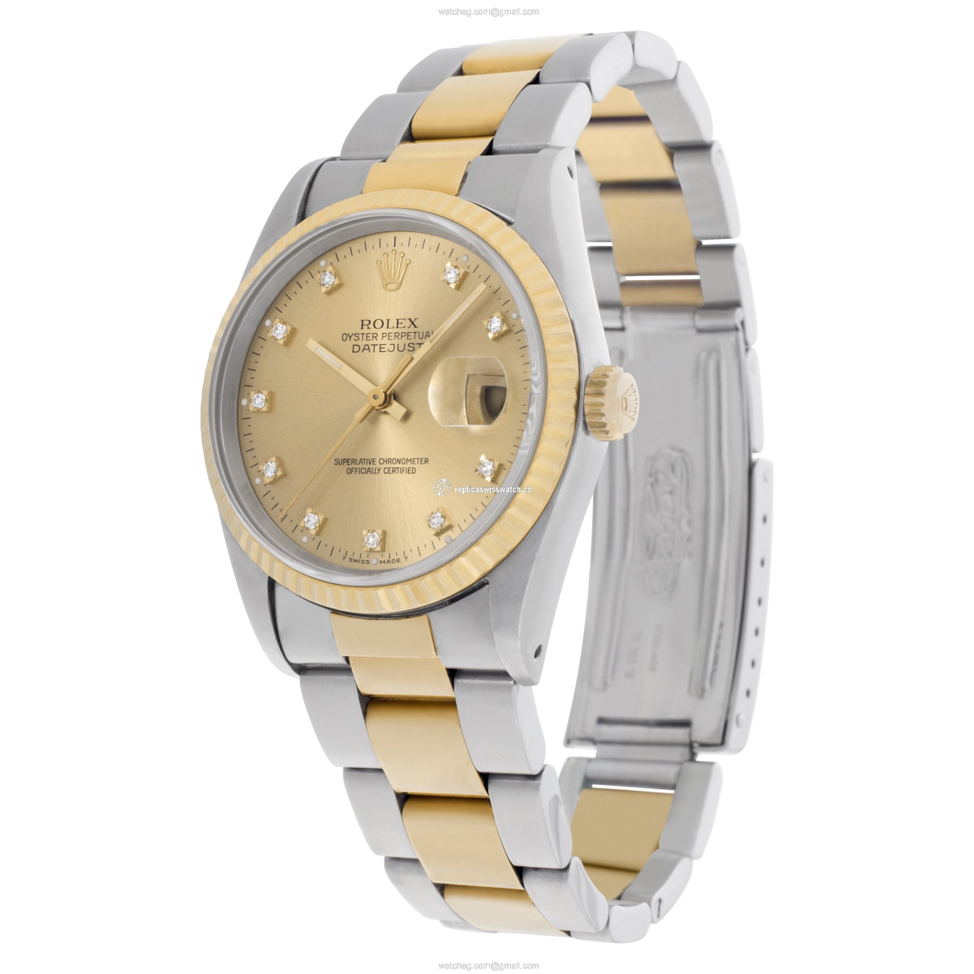 Rolex 16233 Datejust Automatic Unisex Stainless Steel Replica