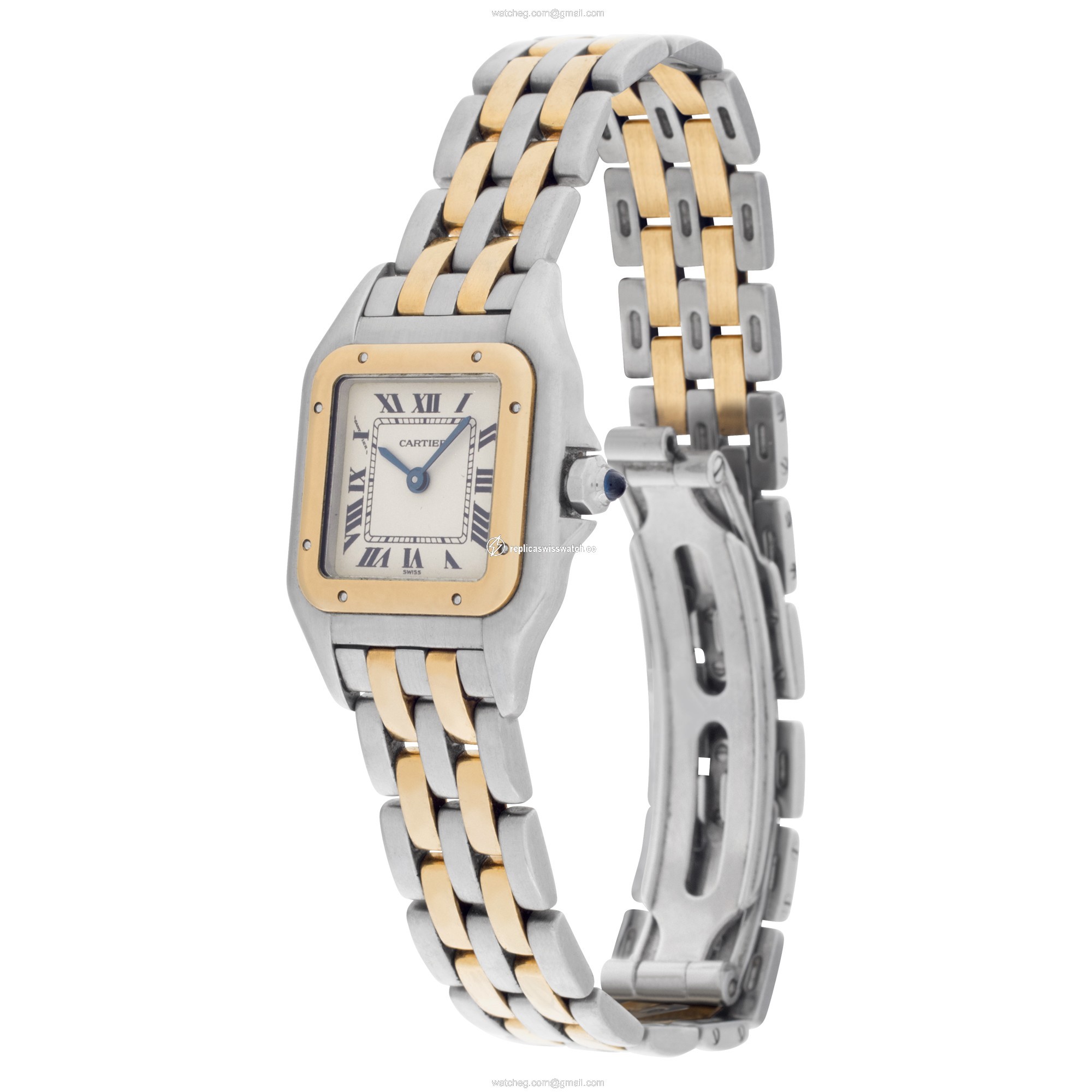 Cartier w25028b Panthere Quartz Female Stainless Steel Replica