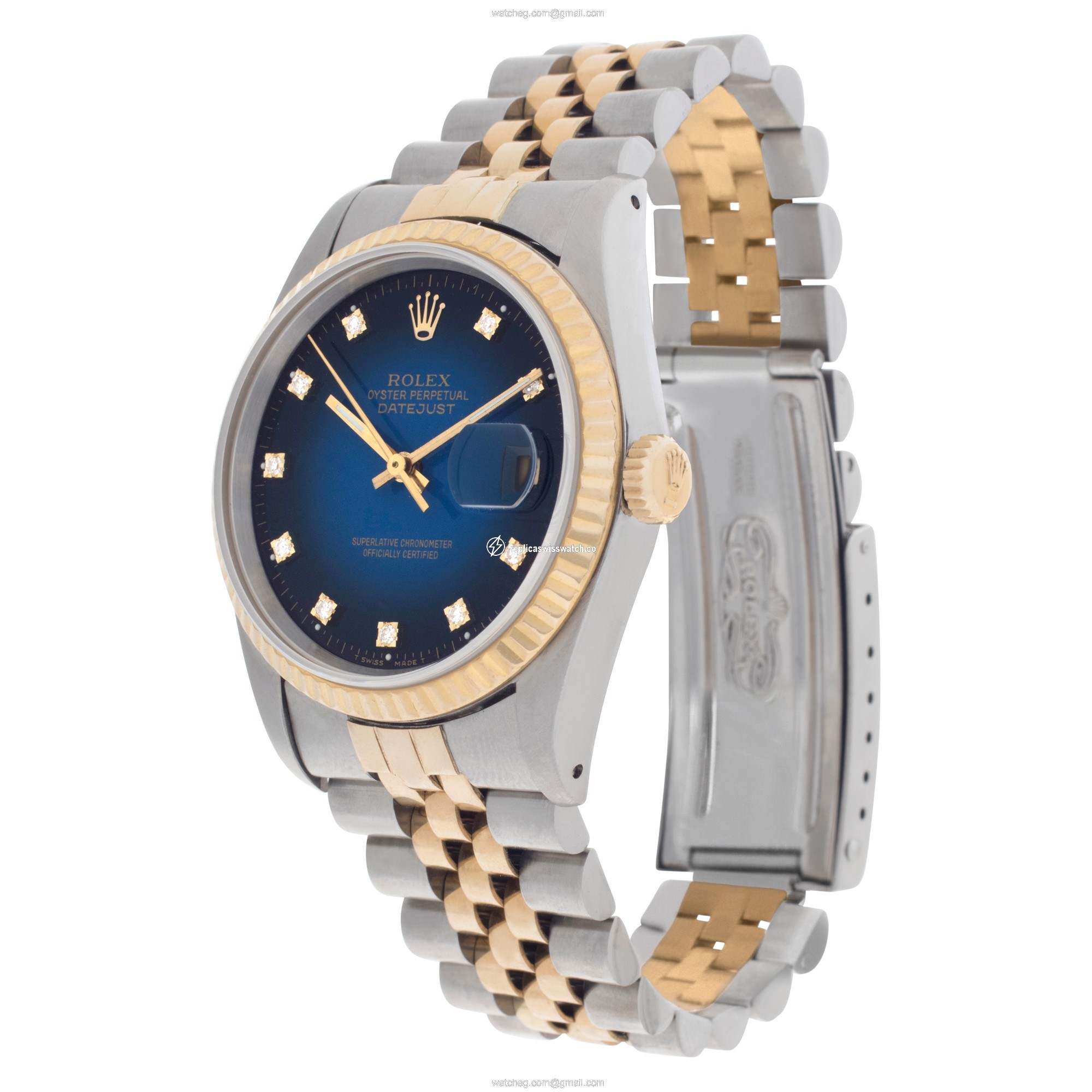Rolex 16233 Datejust Automatic Unisex Stainless Steel Replica