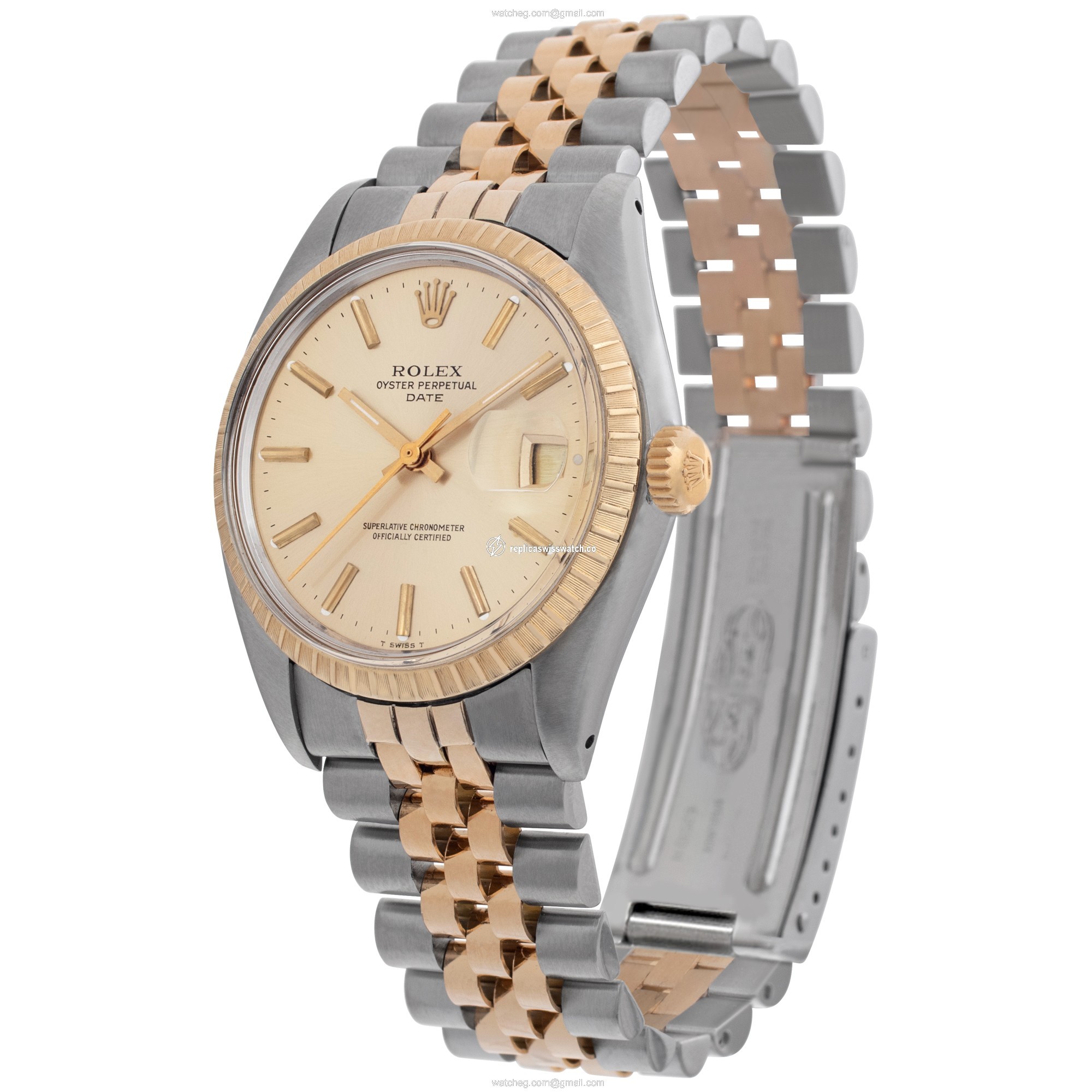 Rolex 1505 Date Automatic Unisex Stainless Steel Replica