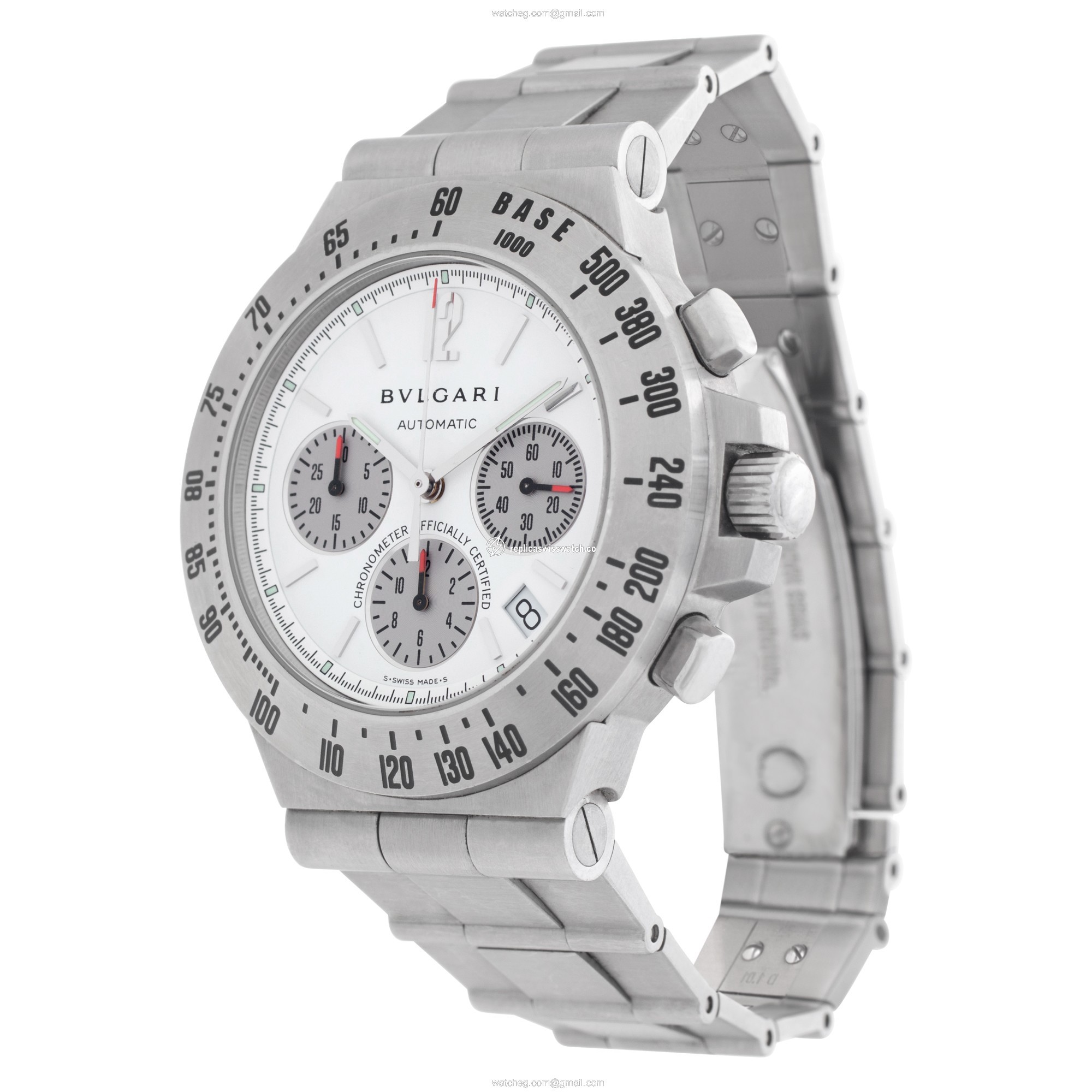 Bvlgari CH 40 ST a Diagono Automatic Unisex Stainless Steel Replica