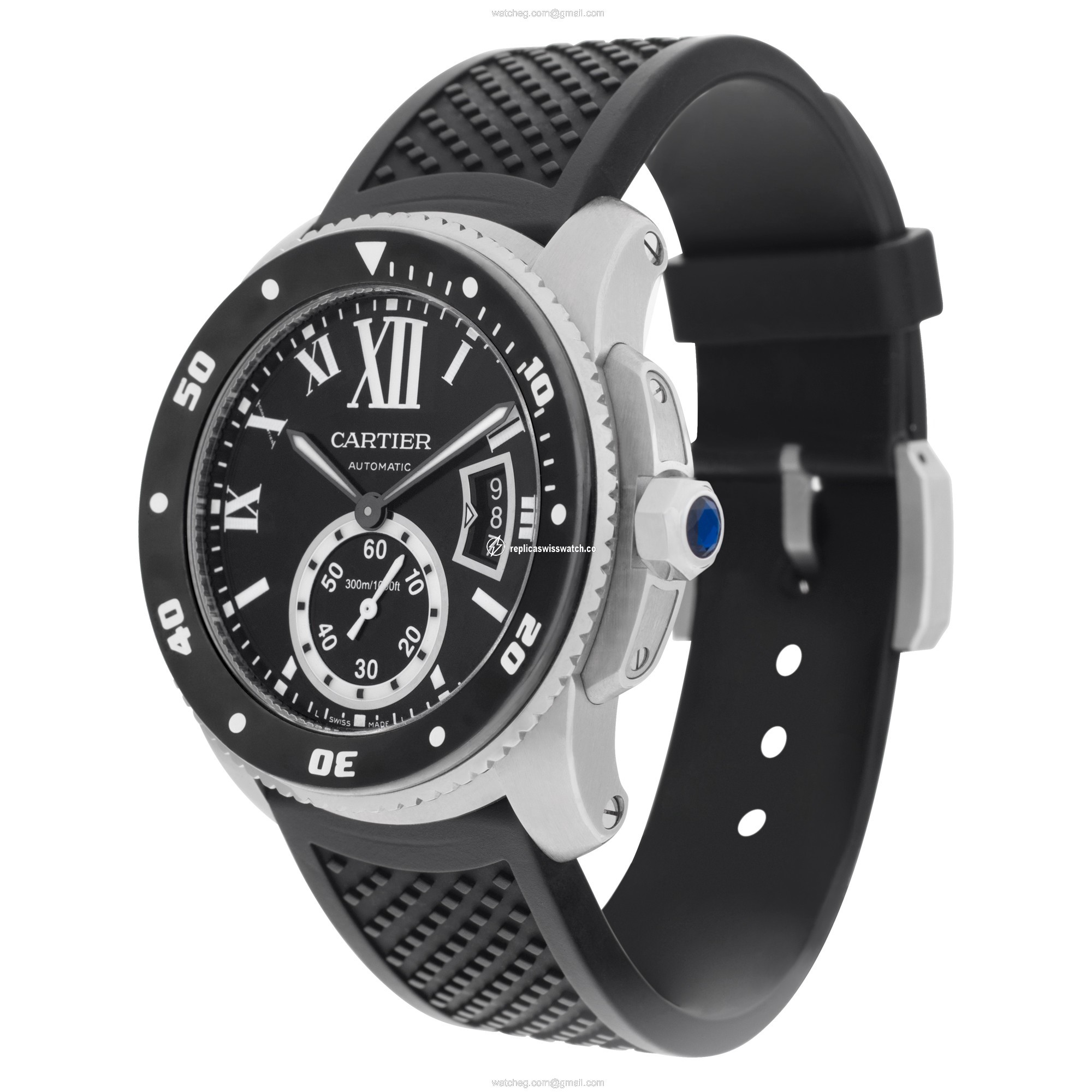 Cartier W7100056 Calibre Automatic Male Stainless Steel Replica