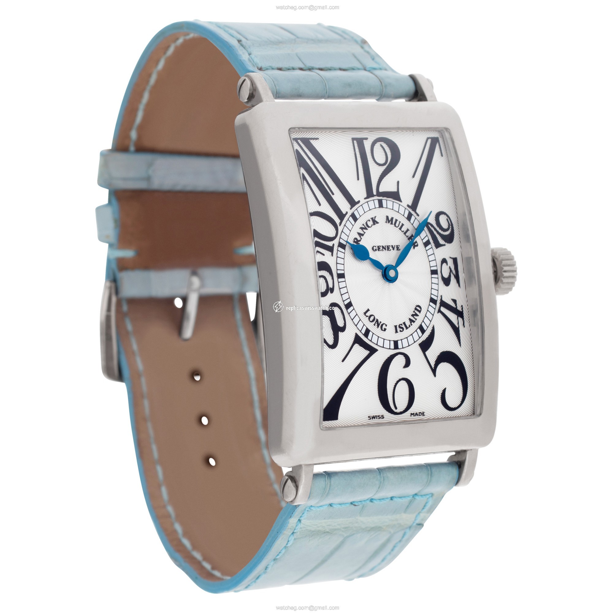 Franck Muller 1000SC Long Island Automatic Unisex 18k White Gold Replica