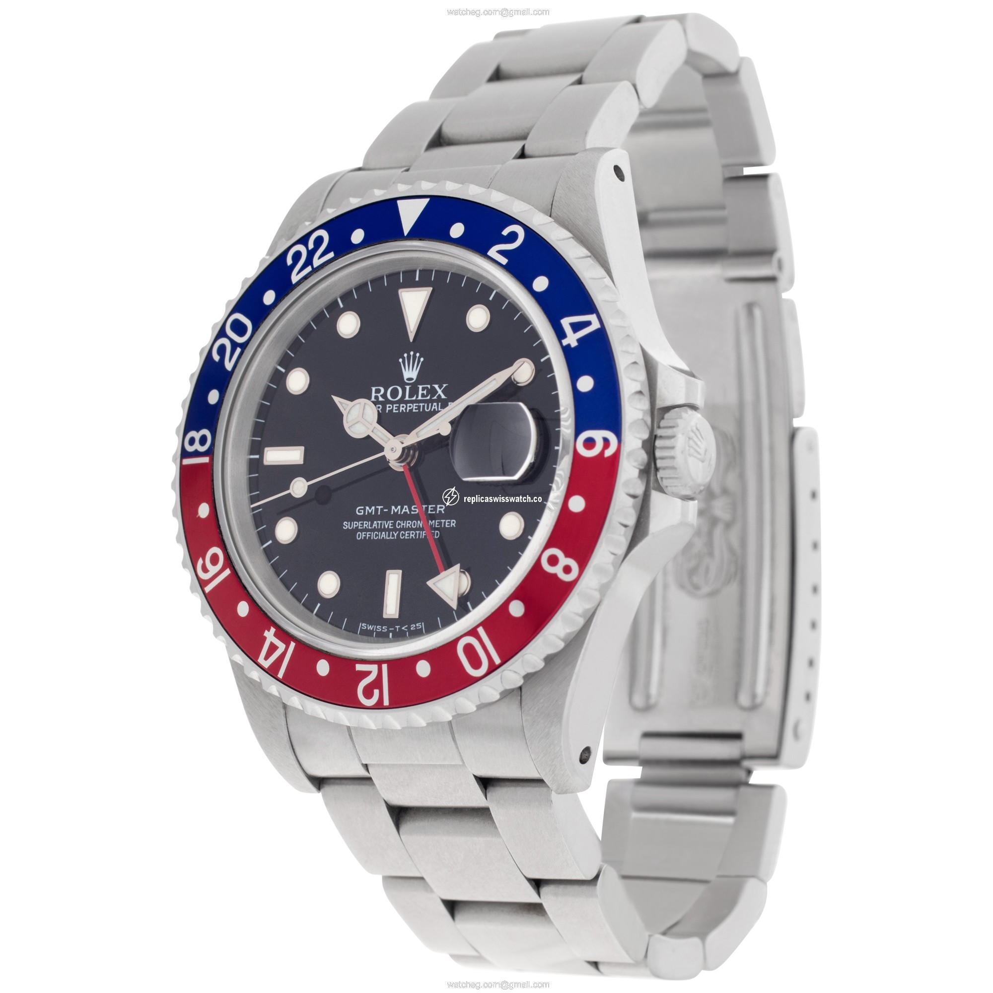 Rolex 16700 GMT Master Pepsi Automatic Male Stainless Steel Replica