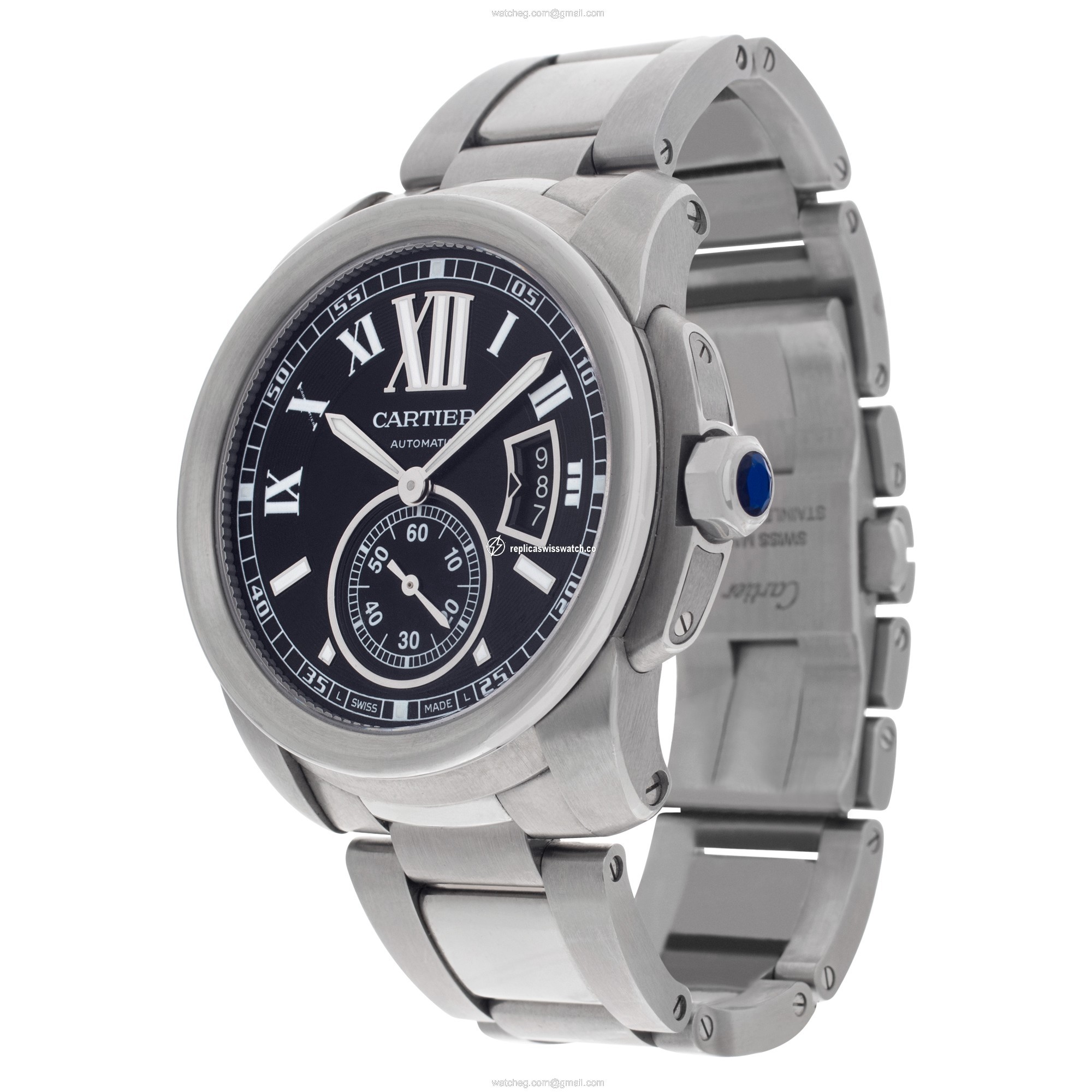 Cartier W7100016 Calibre Automatic Male Stainless Steel Replica