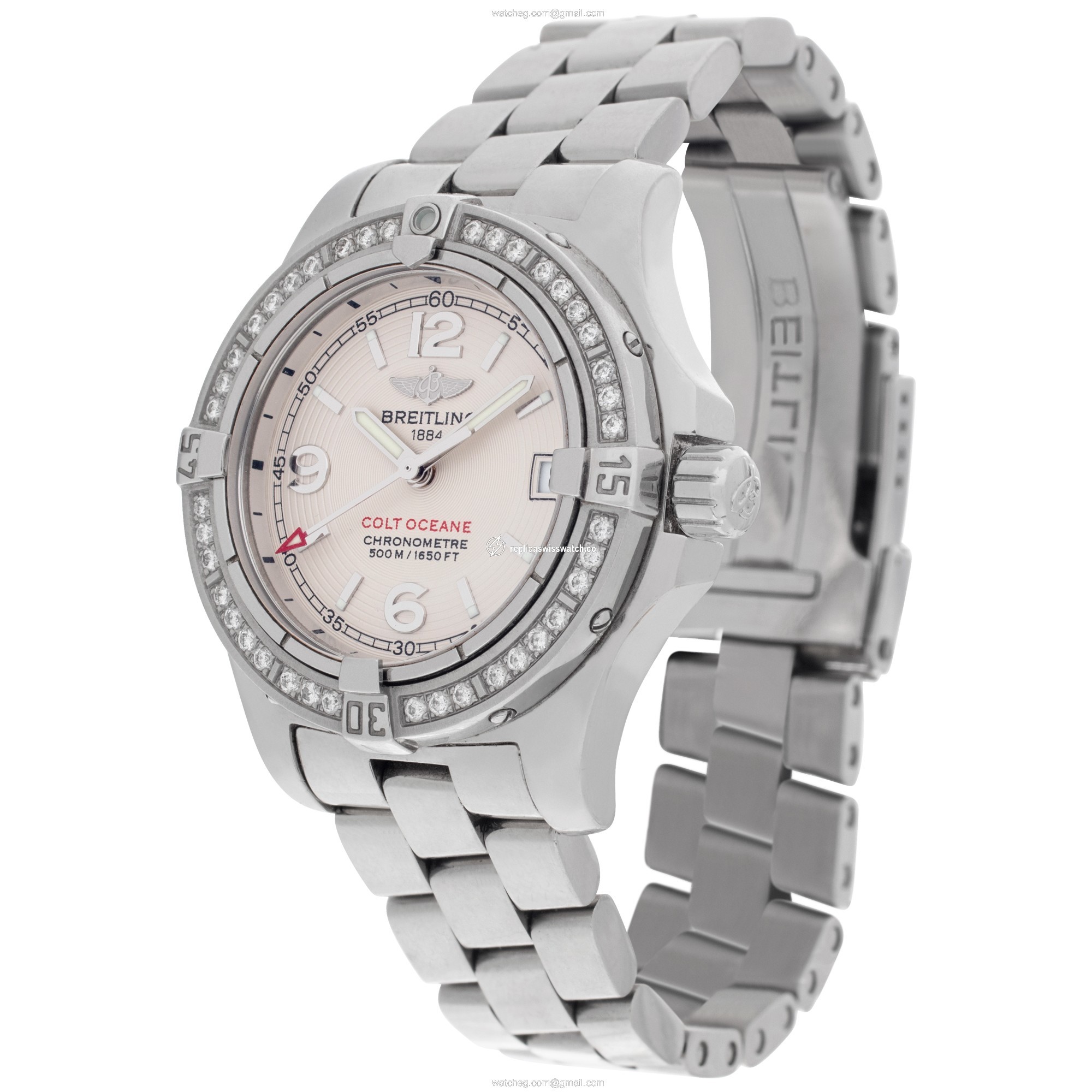 Breitling a77380 Colt Ocean Quartz Female Stainless Steel Watches Breitling a77380 Colt Ocean Quartz Female Stainless Steel Watches