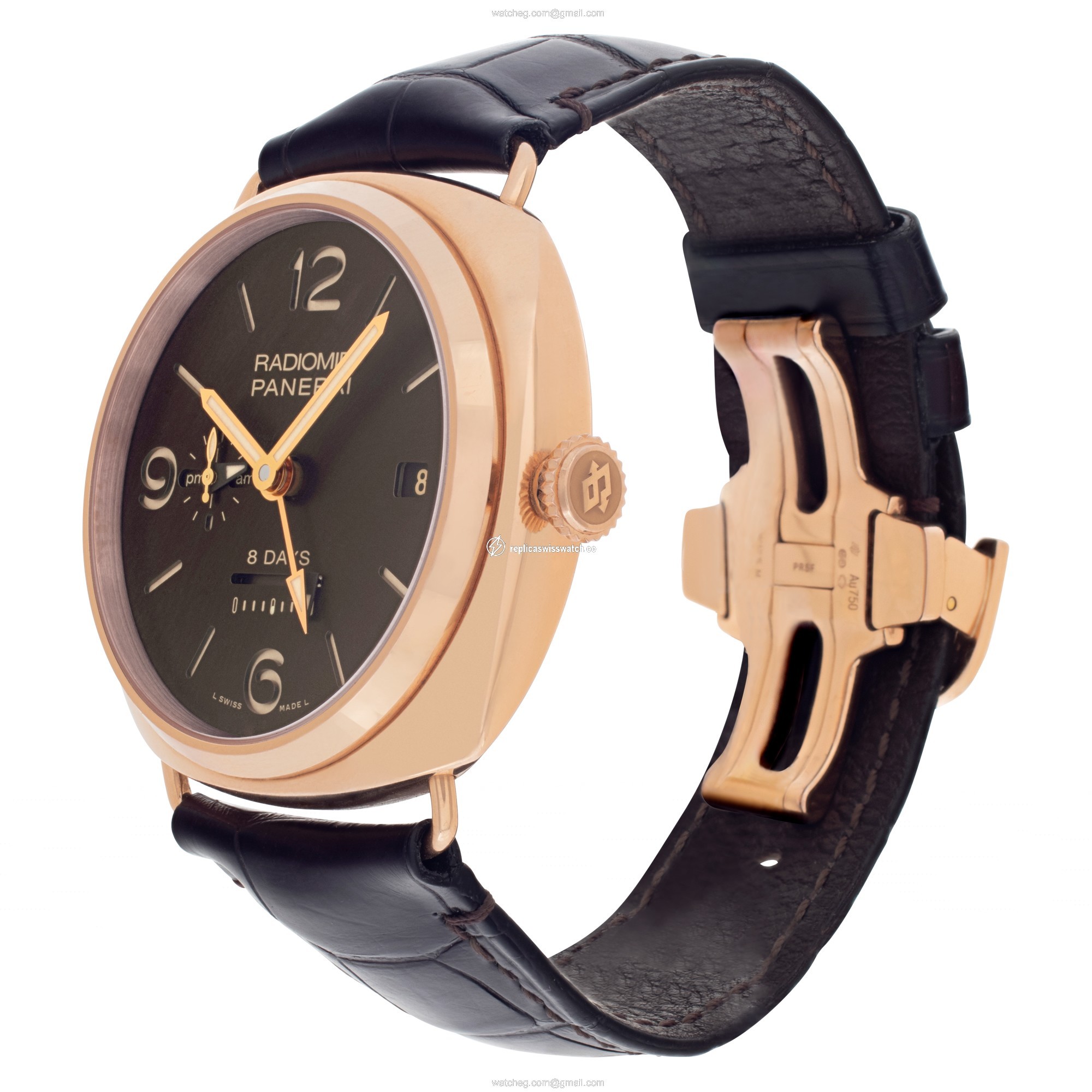 Panerai PAM395 Radiomir Manual Male 18k rose gold Replica