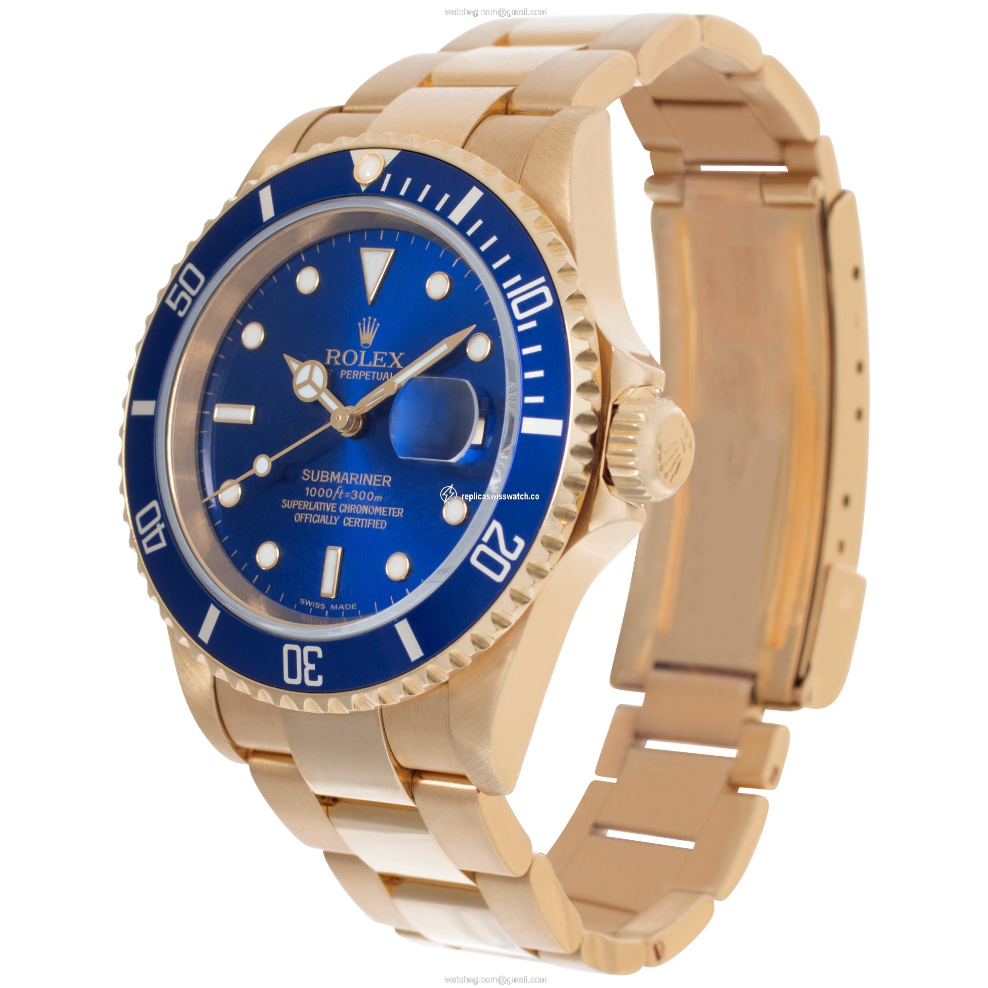Rolex 16618 Submariner Automatic Male 18k yellow gold Watches Rolex 16618 Submariner Automatic Male 18k yellow gold Watches